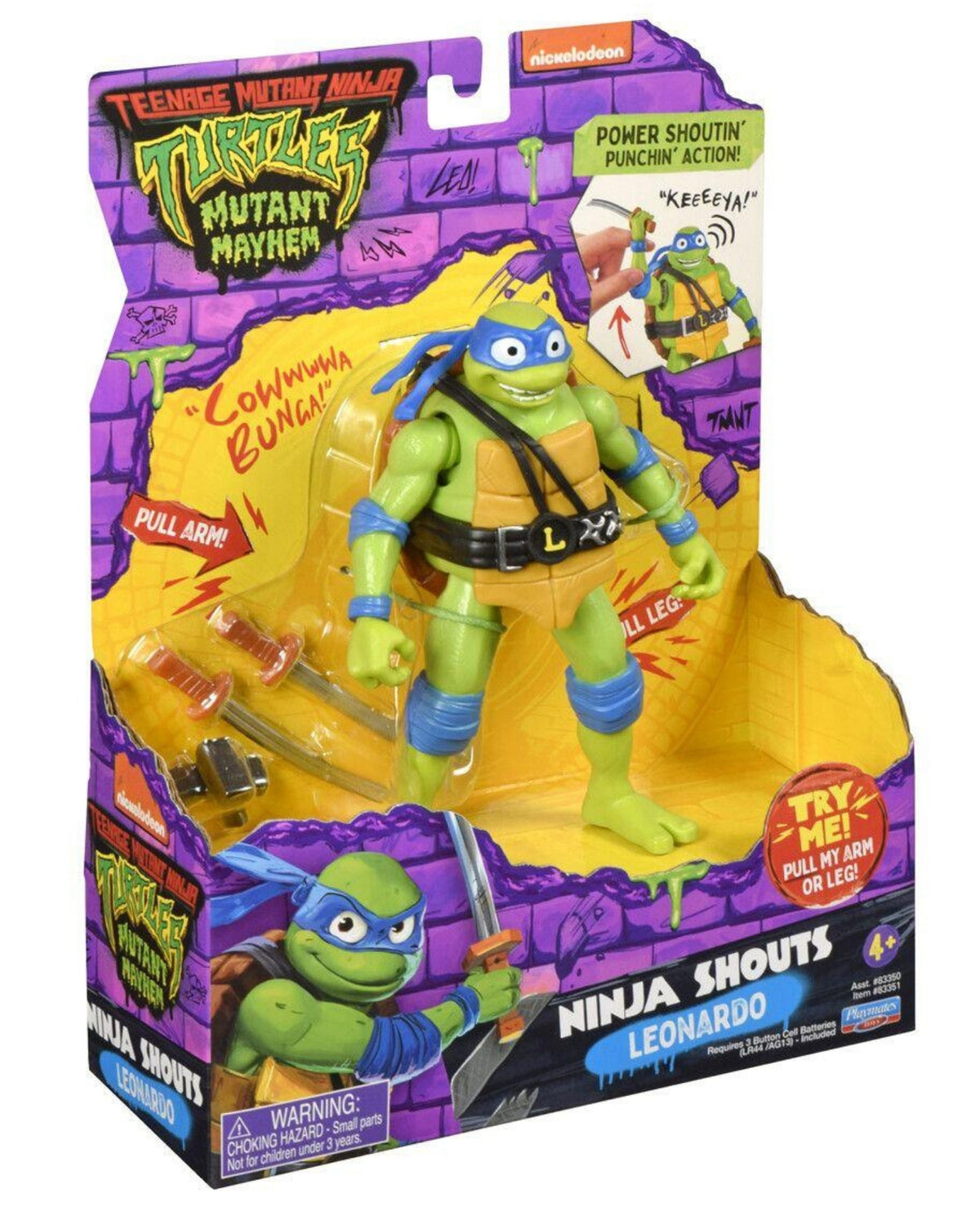 TMNT Ninja Shouts Leonardo