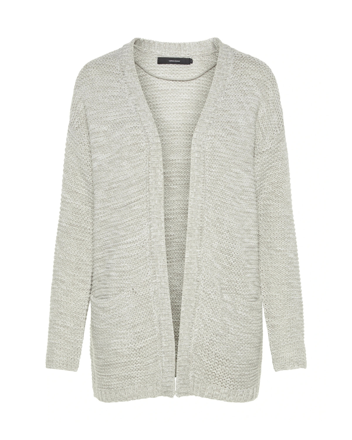 Gray - Light Gray Melange - Vero Moda - Cardigan - 10183605