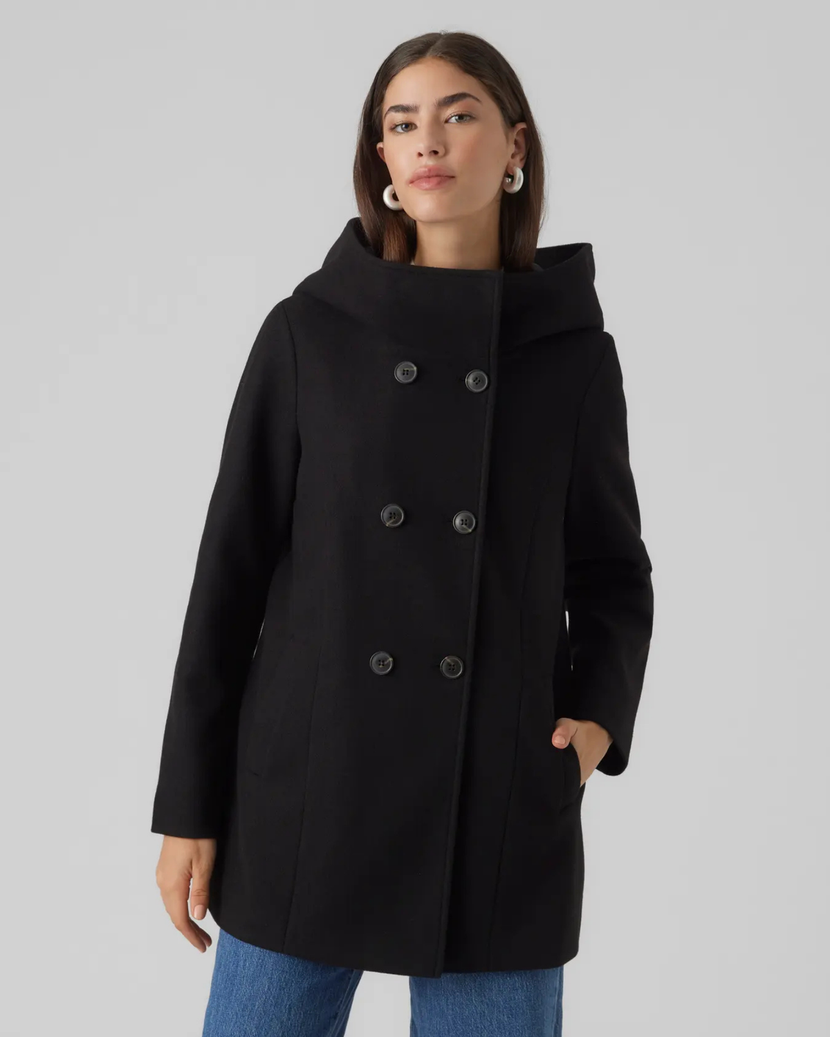 Sort - Black - Vero Moda - Frakke - 10291044