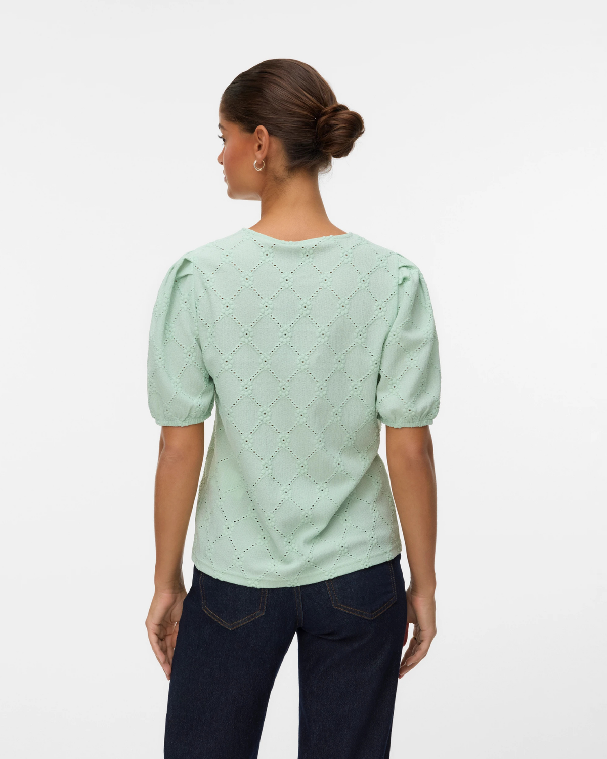 Grøn - Silt Green - Vero Moda - Top - 10323722