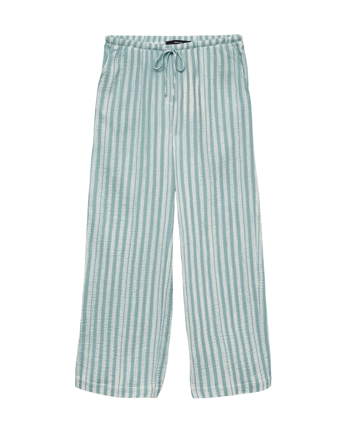 Grøn - Gray Mist - Vero Moda - Bukser - Striber - 10325865