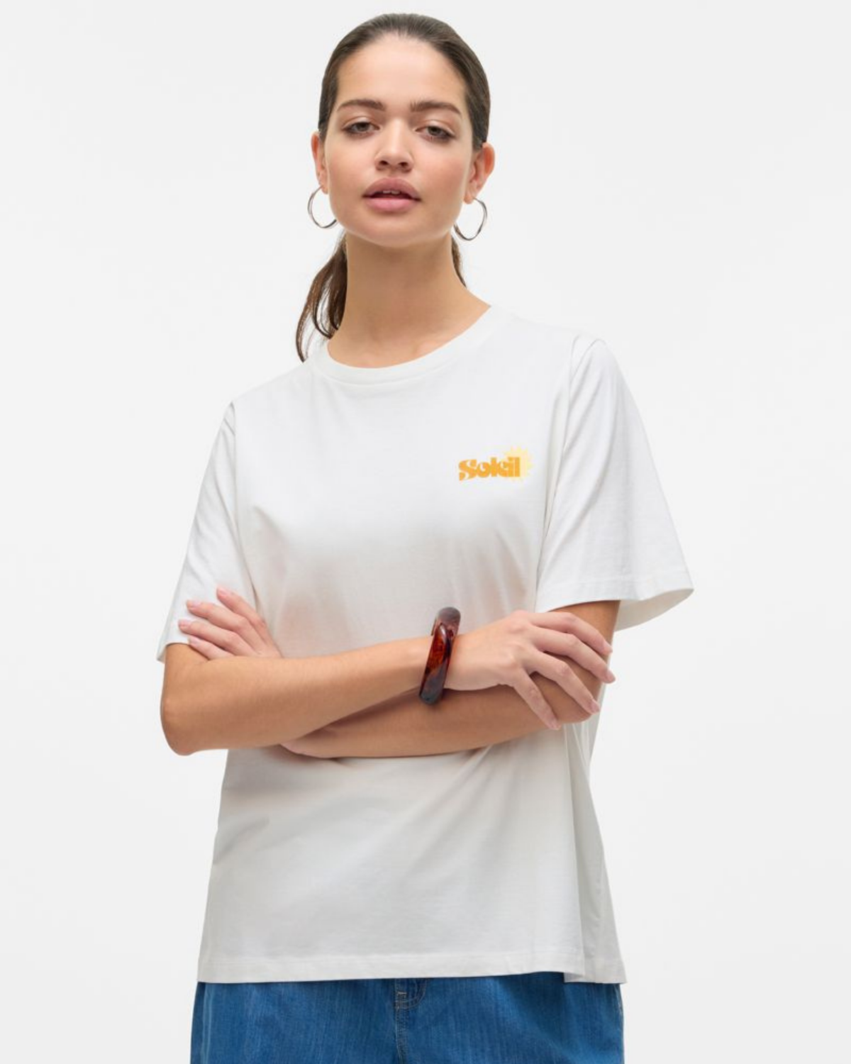 Hvid - Snow White - Vero Moda - T-shirt - 10329468