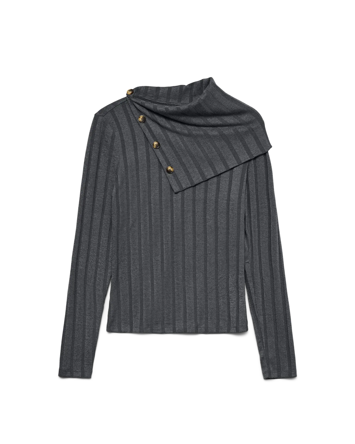 Grå - Asphalt - Vero Moda - Bluse - 10336173