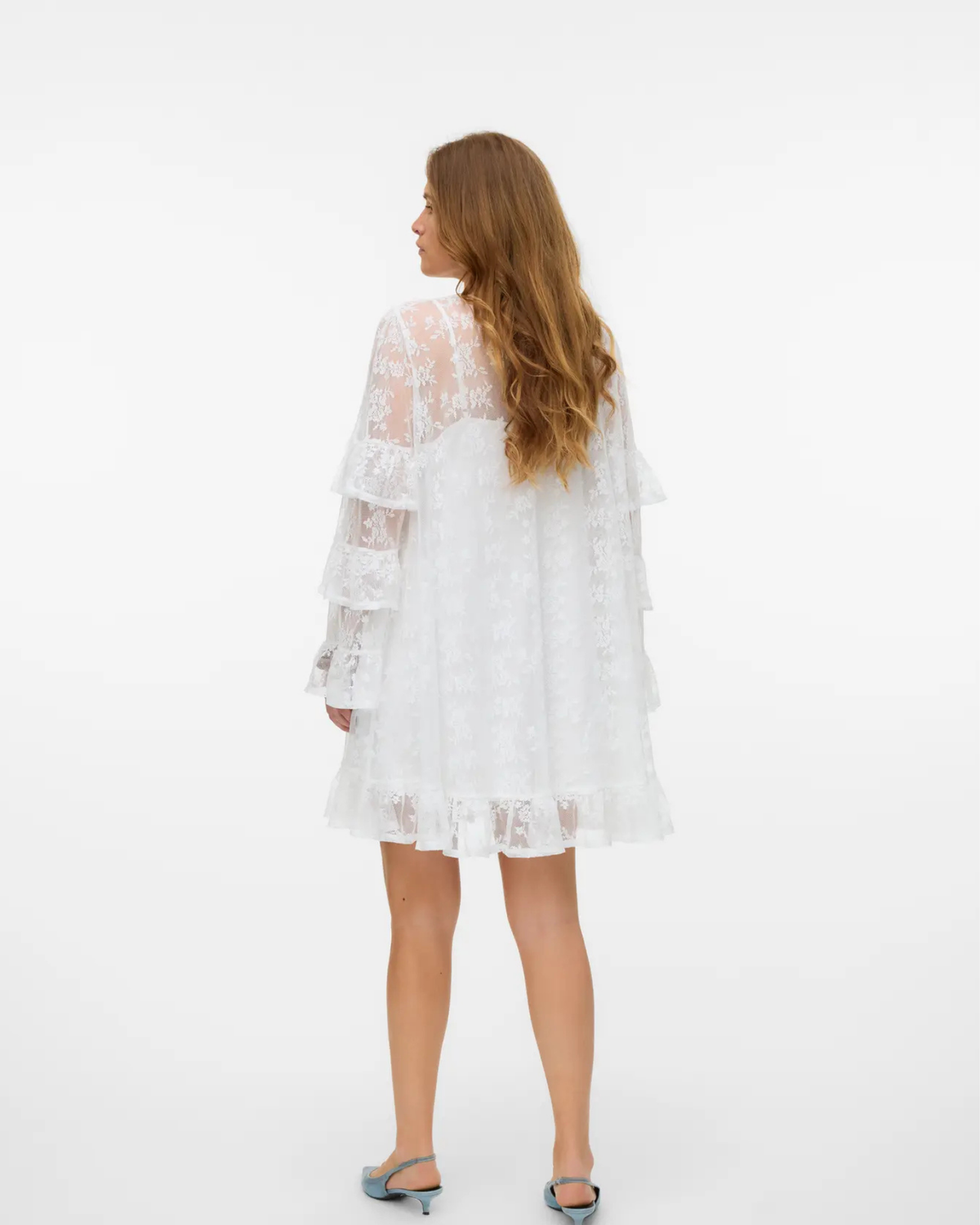 Hvid - cloud dancer - Vero Moda - Kjole - 10336993
