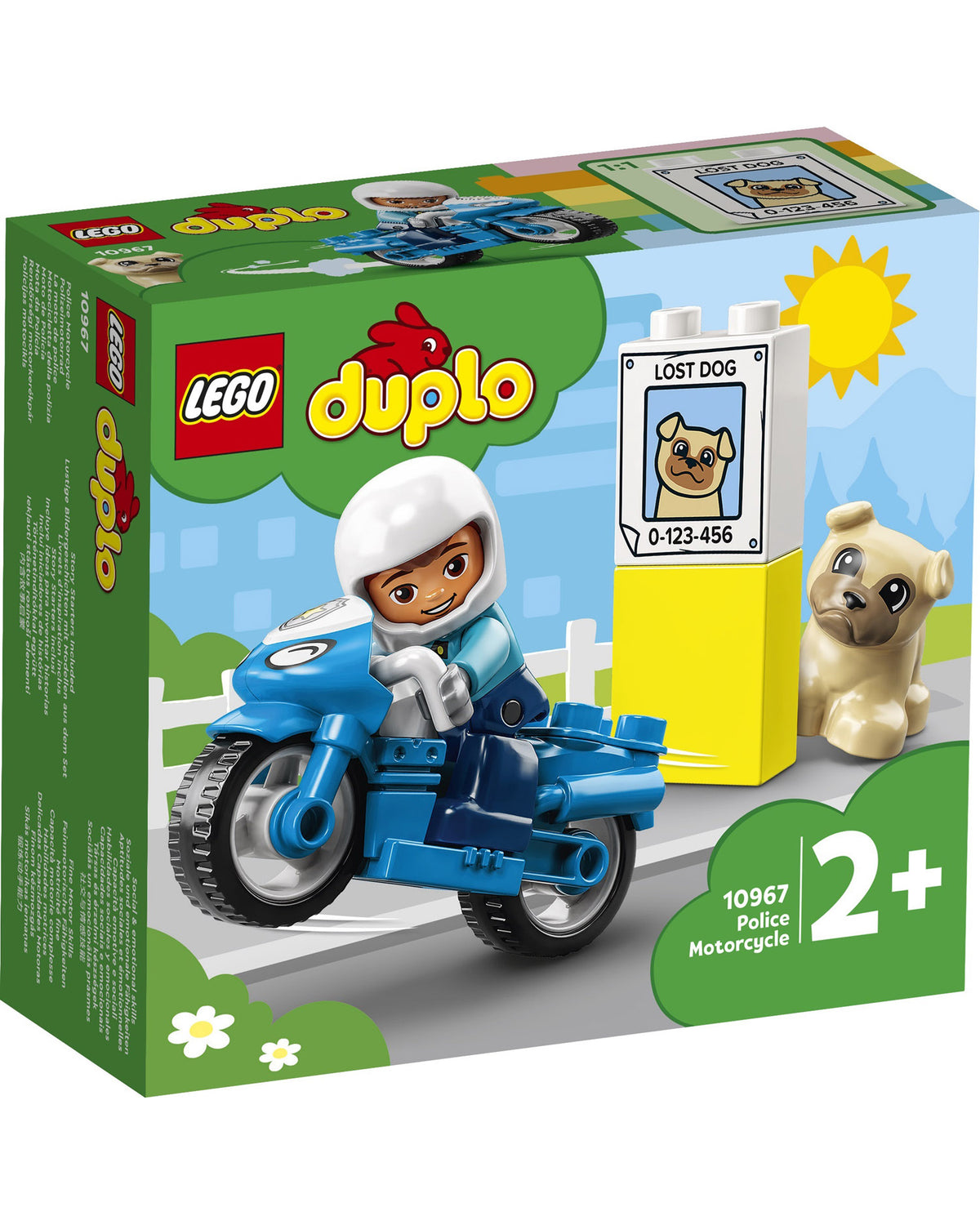 LEGO 10967 Politimotorcykel - Duplo