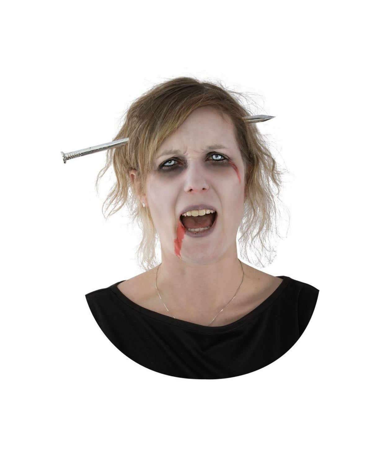 Hairband with nail