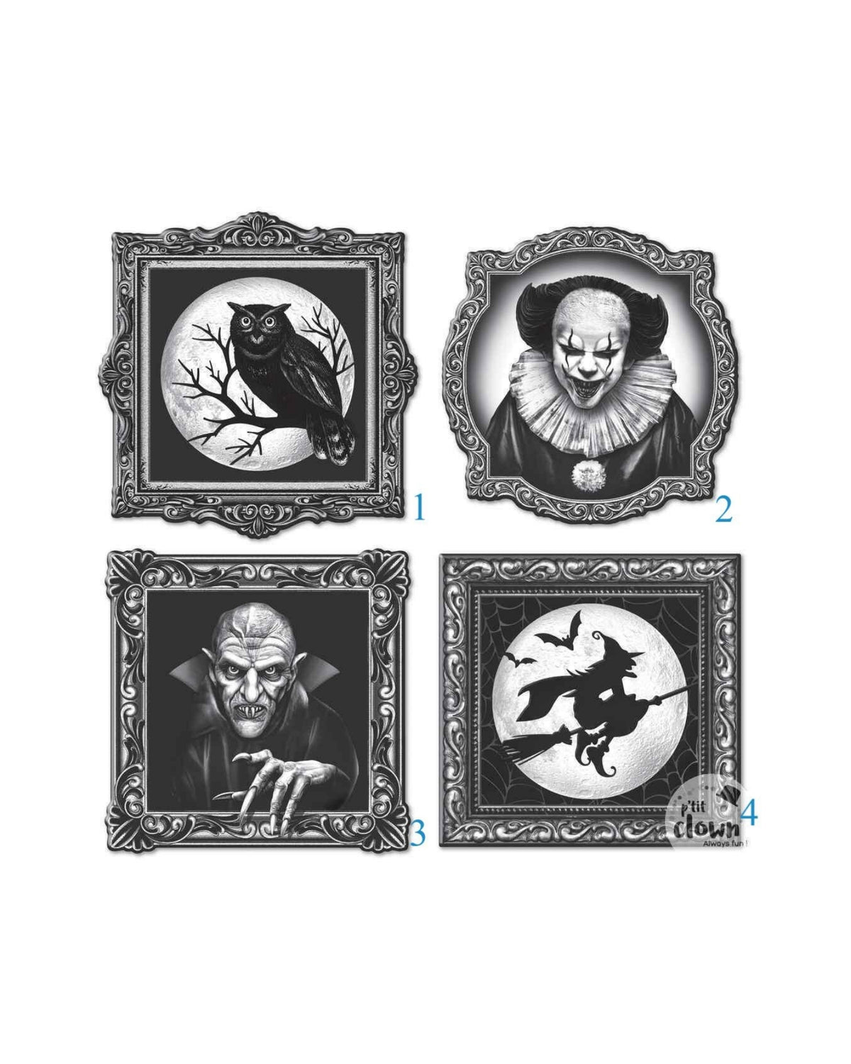 Halloween stickers 1pc