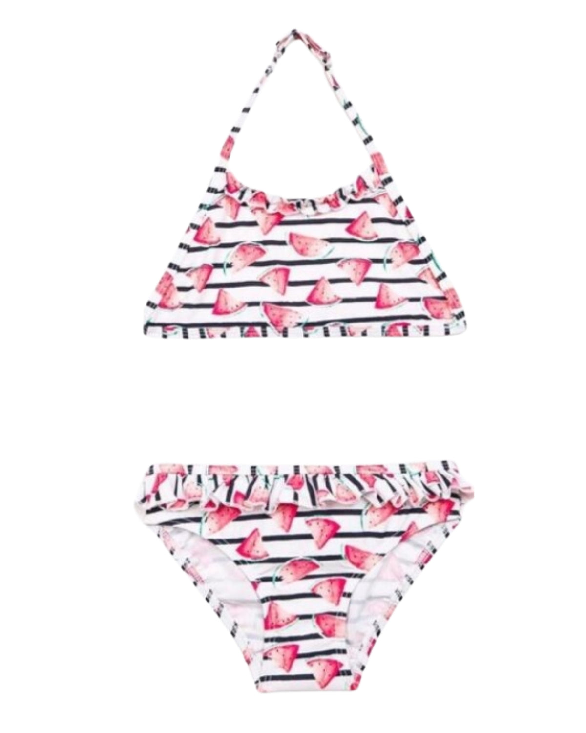 Hvid/sort Name It bikini med vandmeloner - 13155802