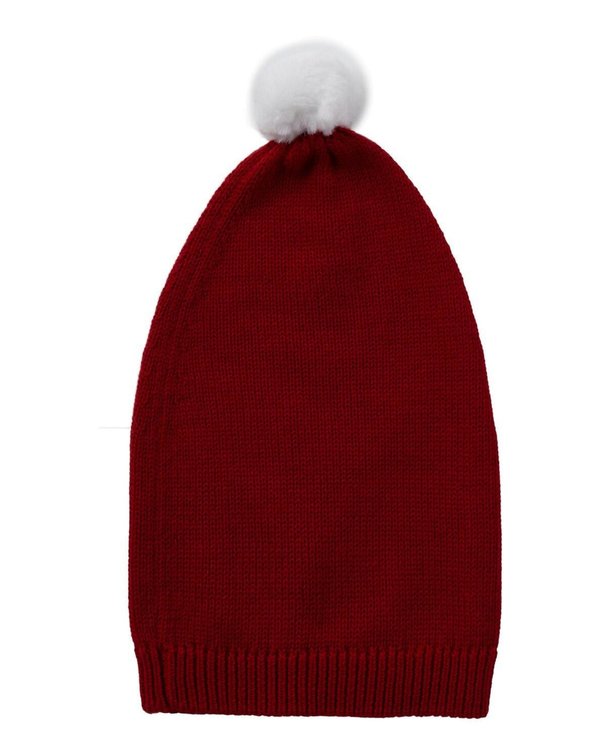 Rød - jester red - name it - baby strik nissehue - 13196940
