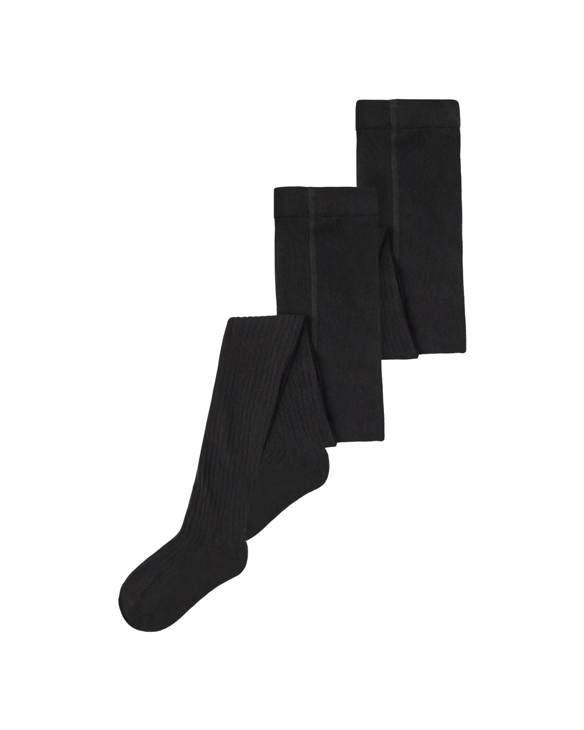 Sort - Black - Name it - Strømpebukser - 2-pak - 13211732
