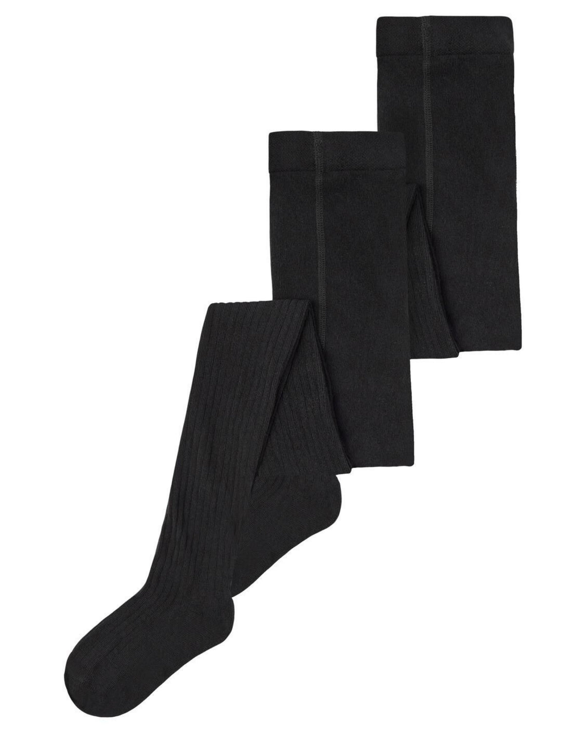 Black - Name it - 2-pack - tights rib - 13211732