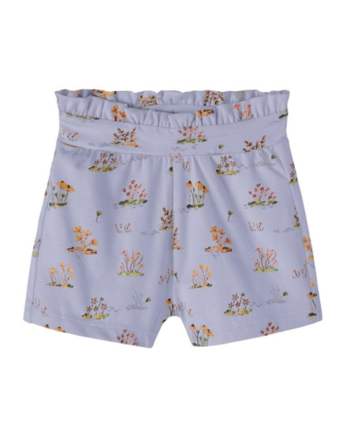 Lilla cosmic sky Name it shorts med blomster - 13215198