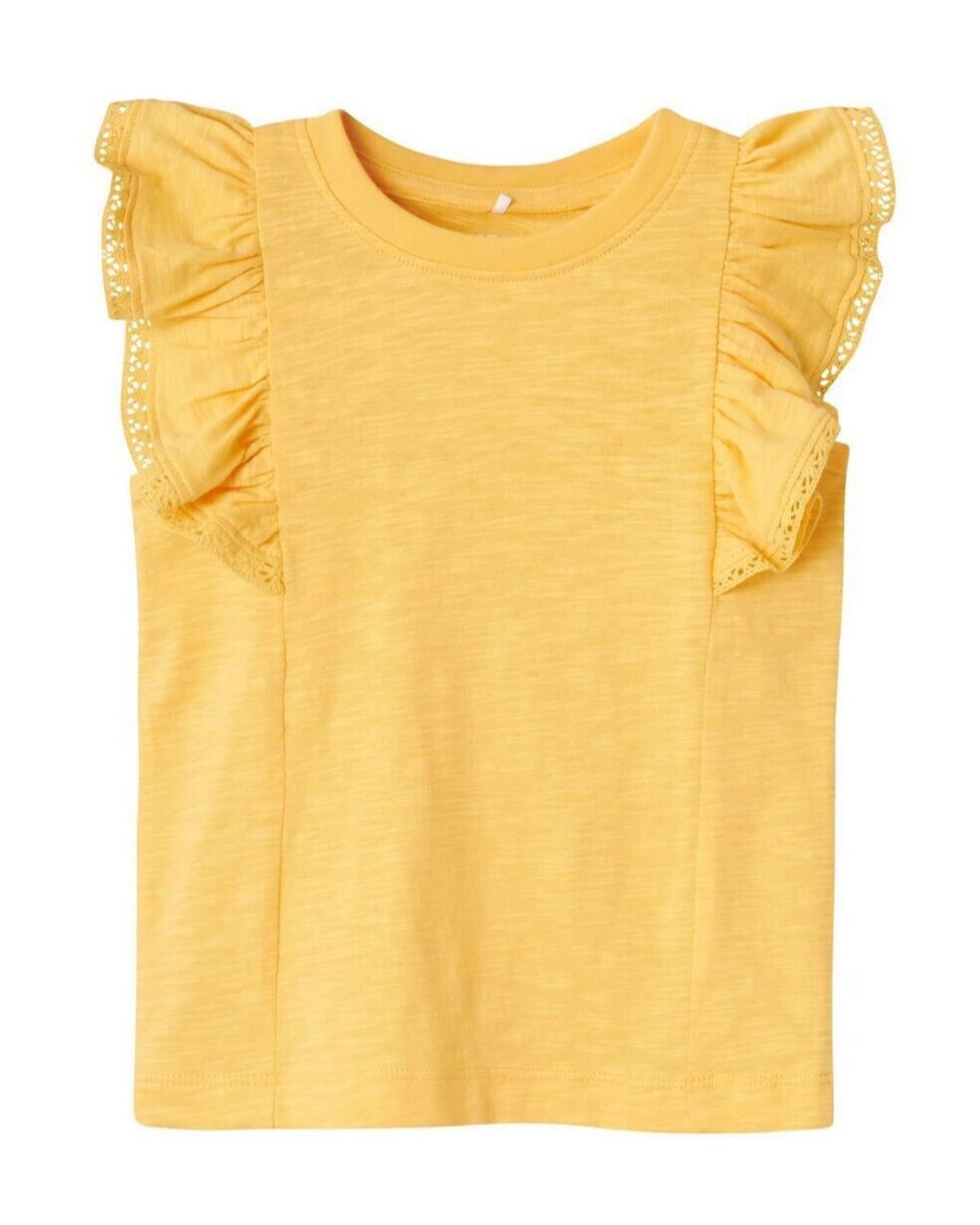 Gul - Pale Marigold - Name it - top - flæser - 13226047