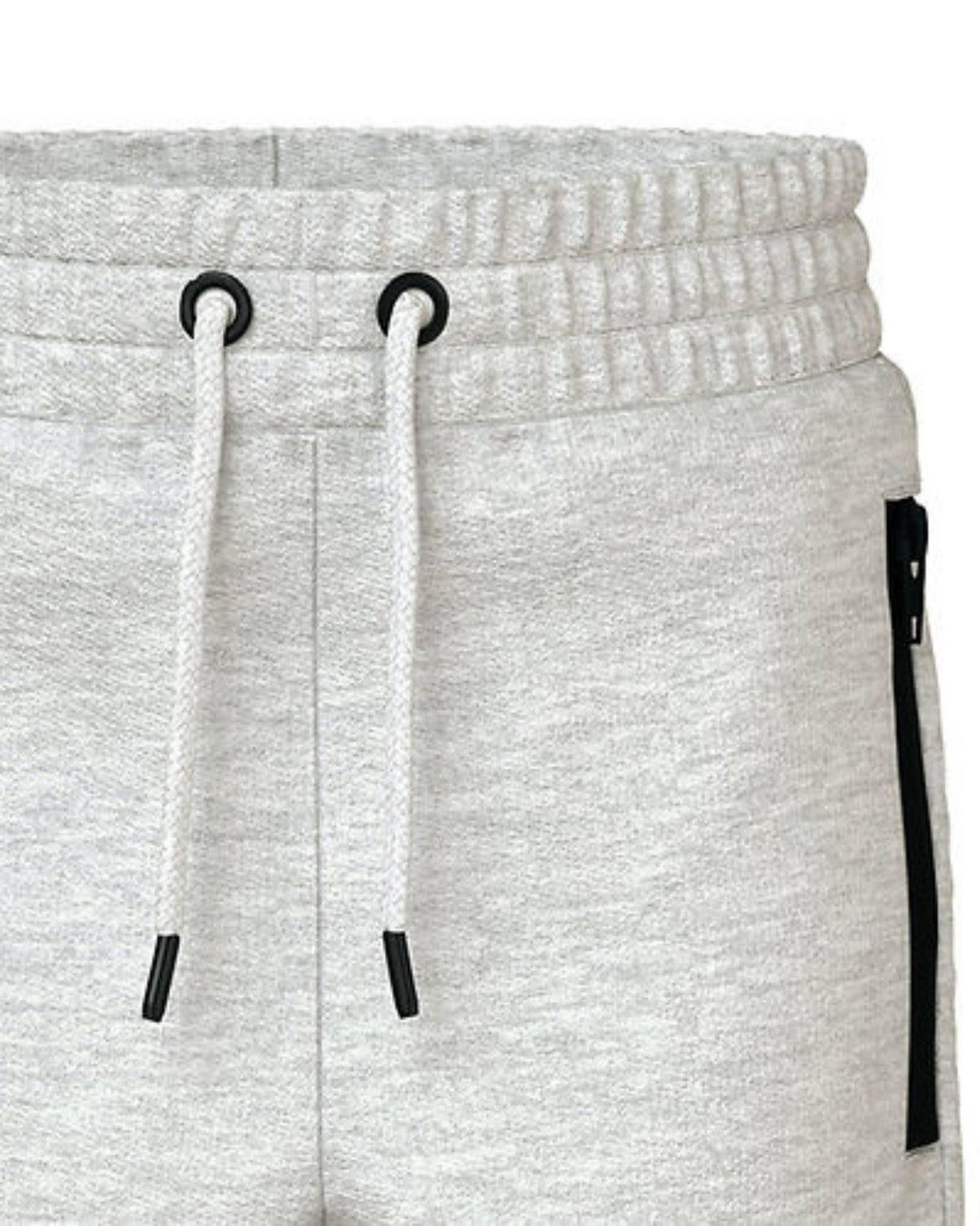 Grå - Light Grey Melange - Name it - Shorts - 13228600