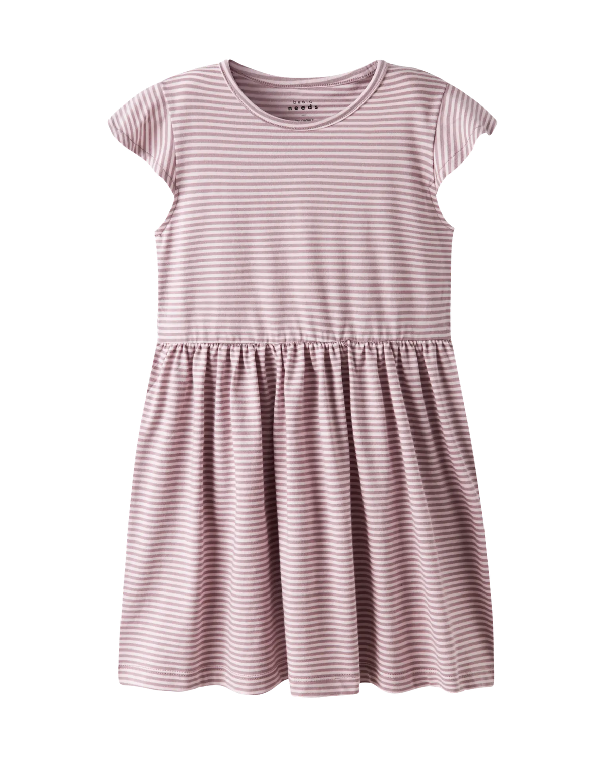 Pink / Purple - Ballerina / Purple dov - Name it - Dress - Stripped - 13230226