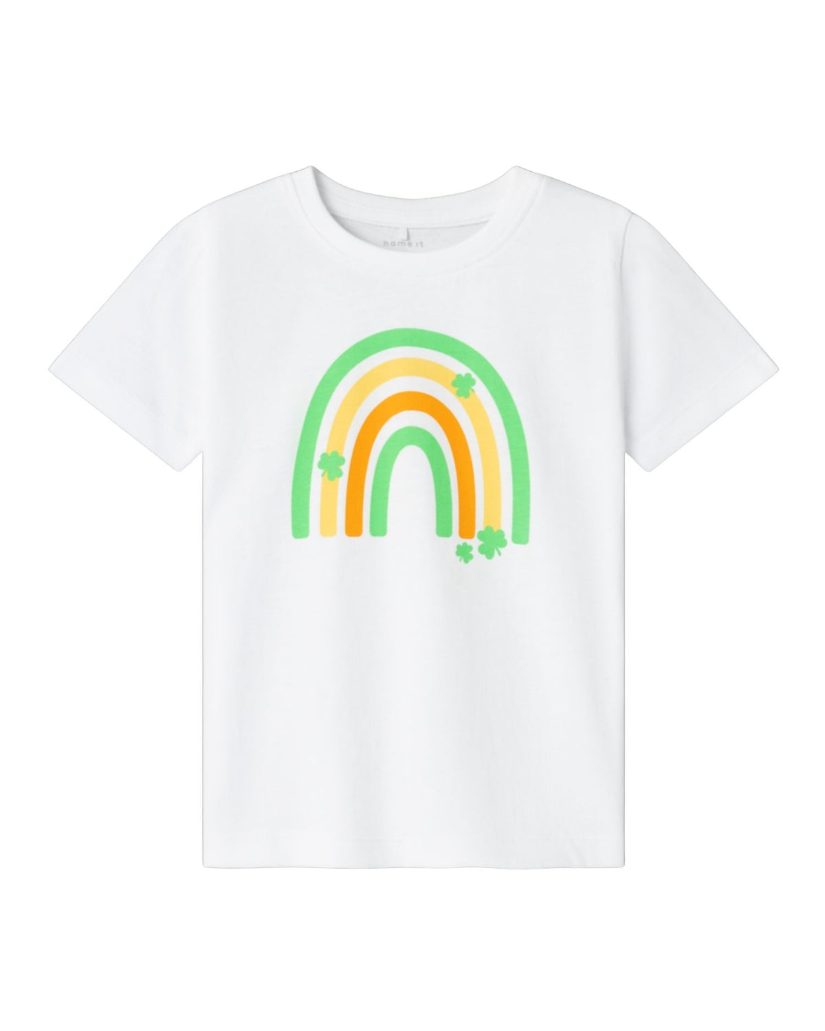 Hvid - Bright White - Name It - T-shirt - 13232816