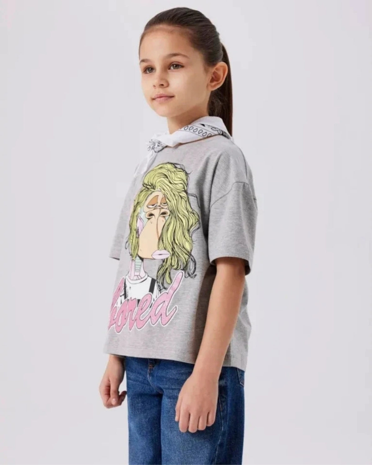 Grå - Grey Melange - name it - t-shirt - 13236190