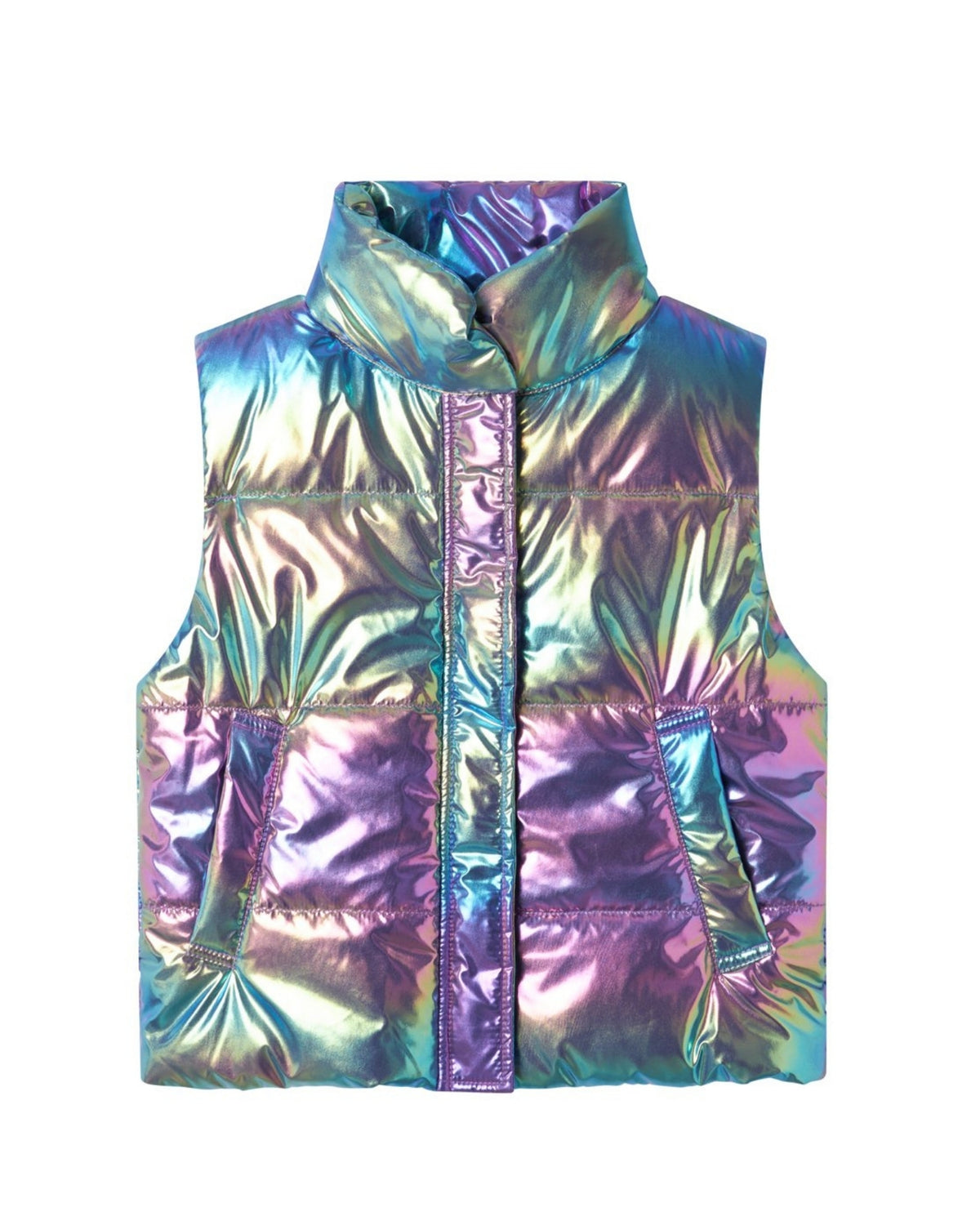 Purple - Metallic - Amethyst Orchid - Name it - Vest - 13237542