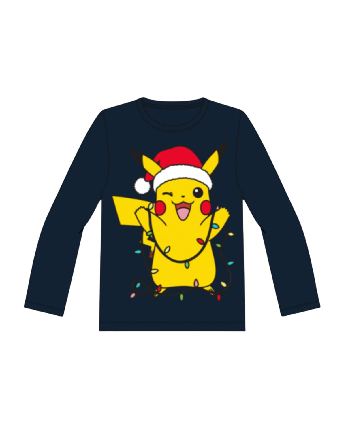 Blå - dark sapphire- Name it - Pokemon jule bluse - 13237691