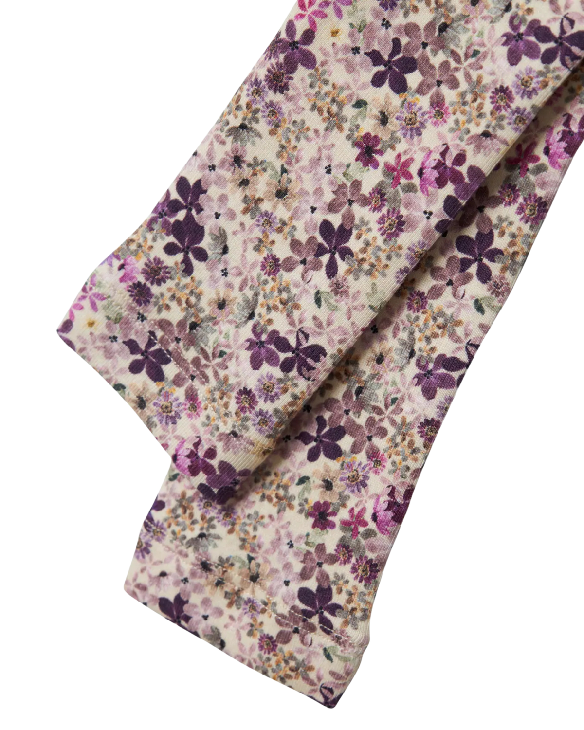Cream / Purple - Buttercream - Leggings - Name it - floral pattern - 13239310