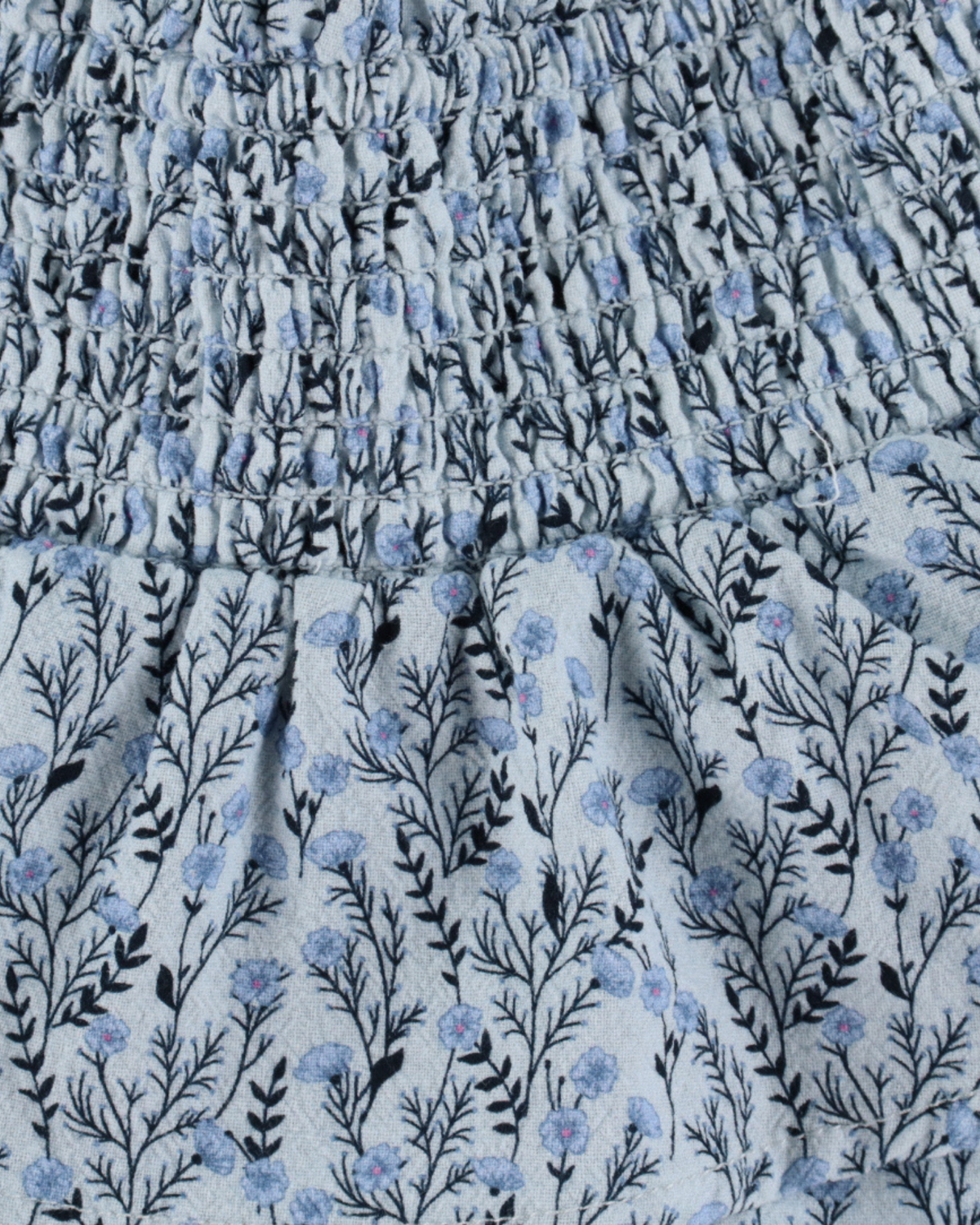 Blå - Dark Sapphire - Name it - Nederdel - Blomster - 13239872