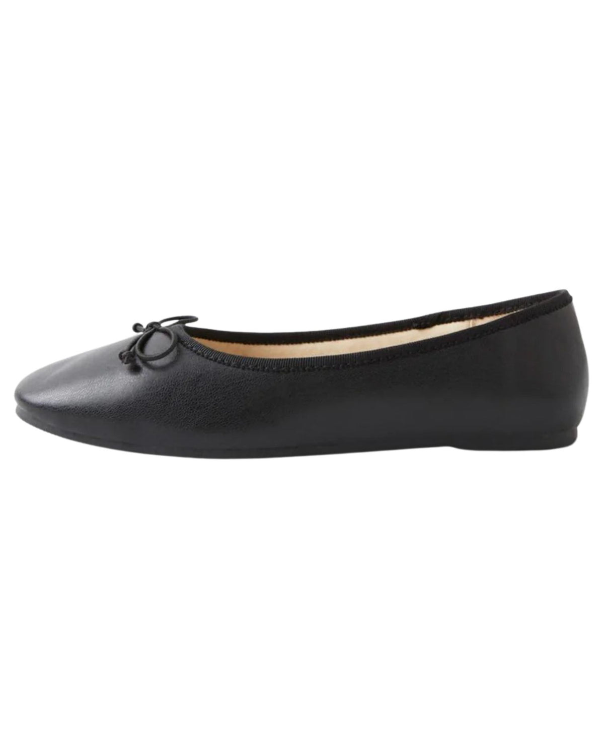 Sort Name it ballerina sko - Sløjfe - Black - 13240814