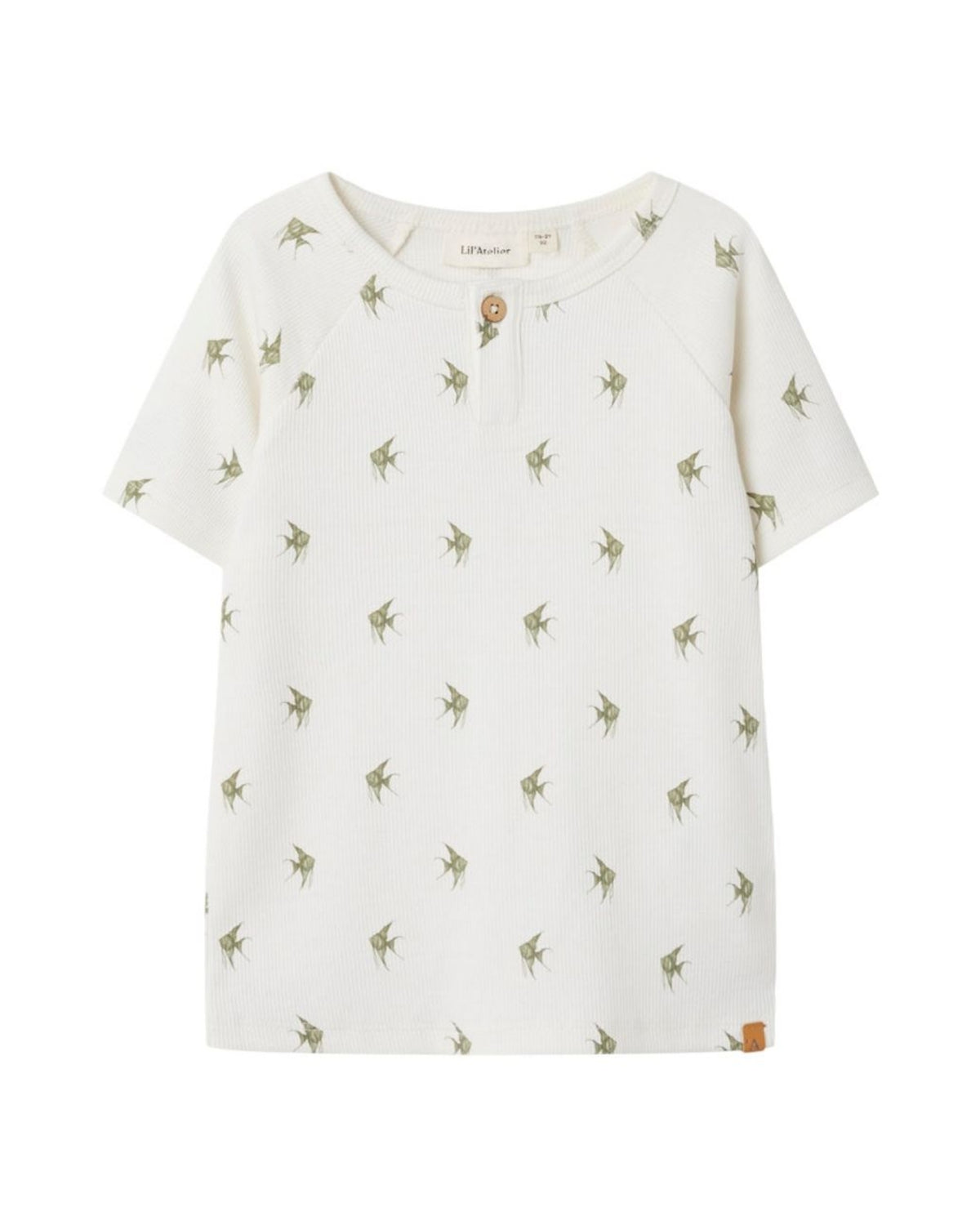 Offwhite - Coconut Milk - Lil'Atelier - Blouse - Fish - Rib - 13243728