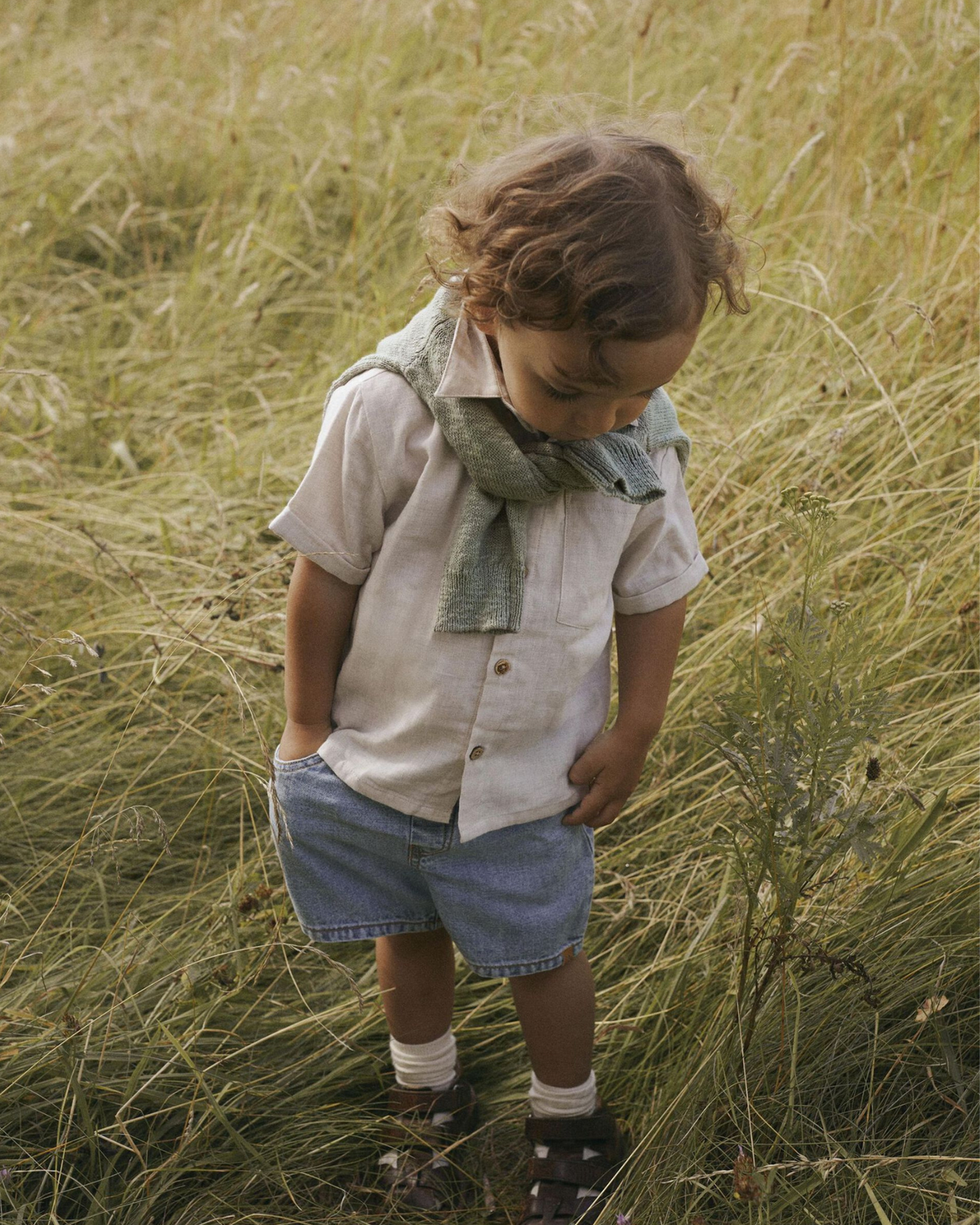 Blå - Light Blue Denim - Lil'Atelier - Shorts - 13243759