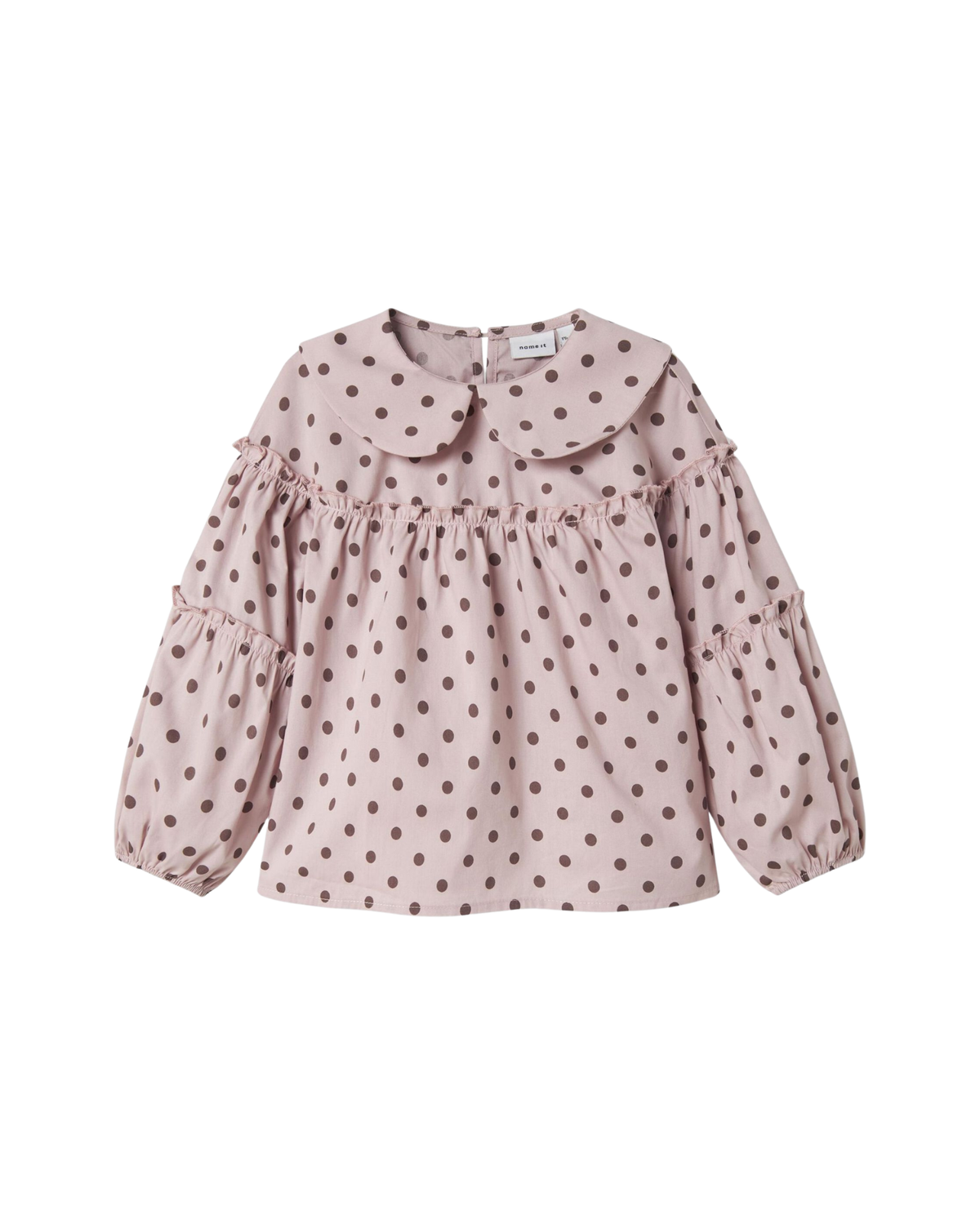Lyserød - Burnished Lilac - Name it - Bluse - 13247067