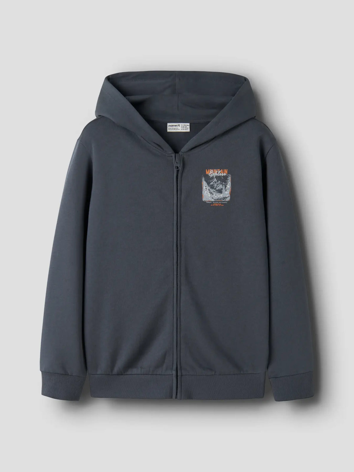 Mørkeblå - Ombre Blue - Name it - Hættetrøje - 13249493