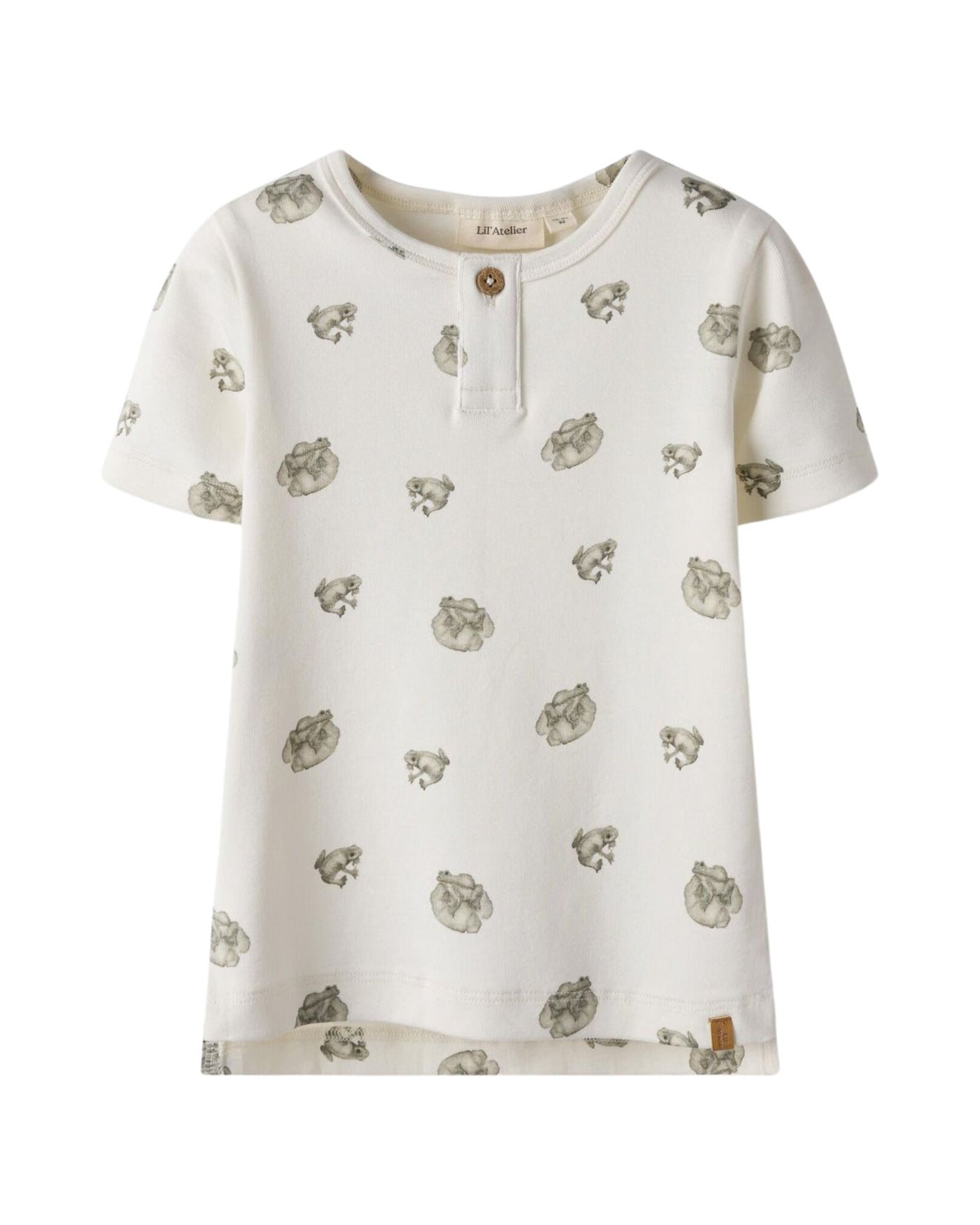 White - Coconut Milk - Lil'Atelier - T-shirt - Frog - 13250971