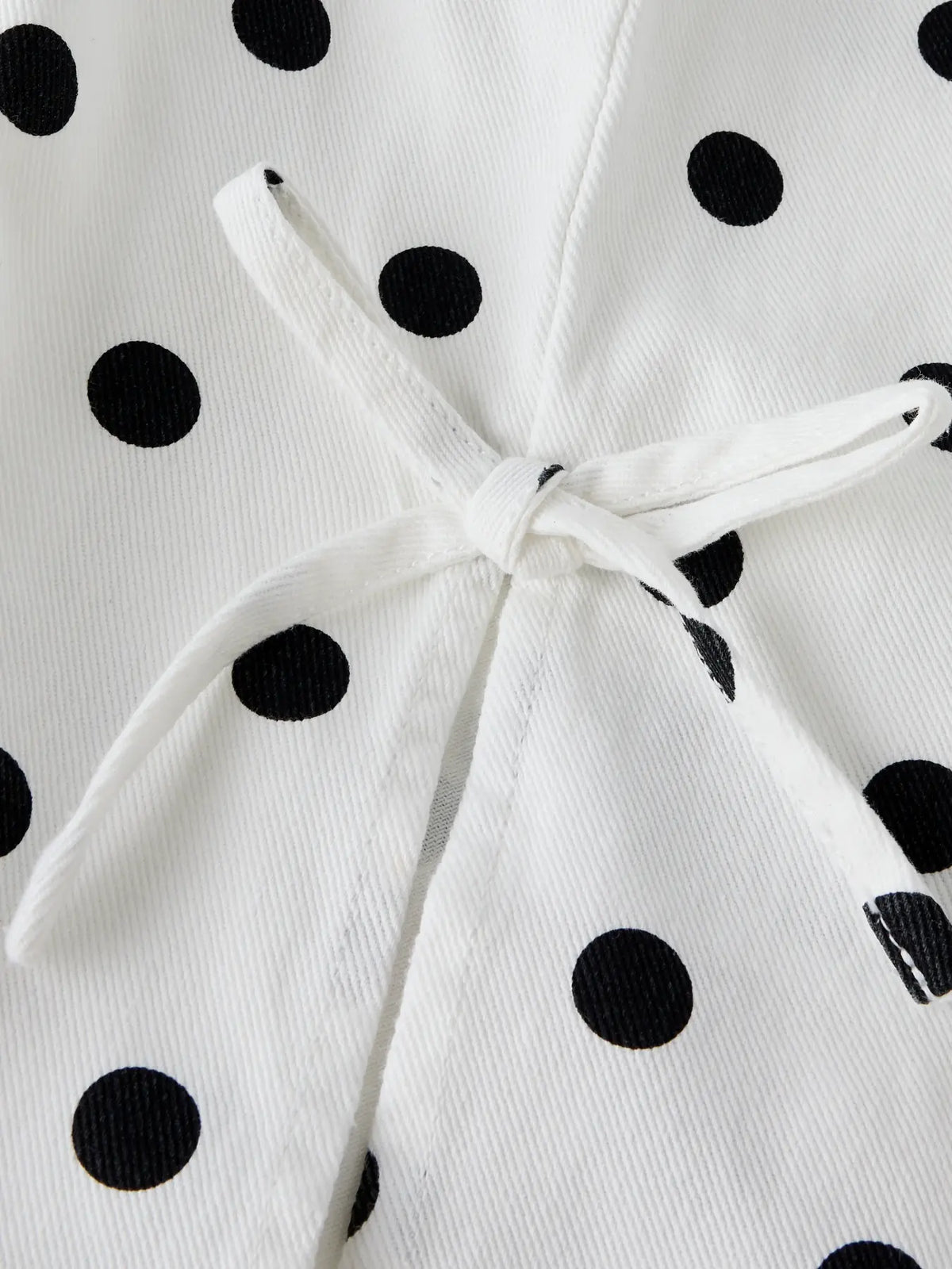 Antique White DOT Top fra Name it - 13259669
