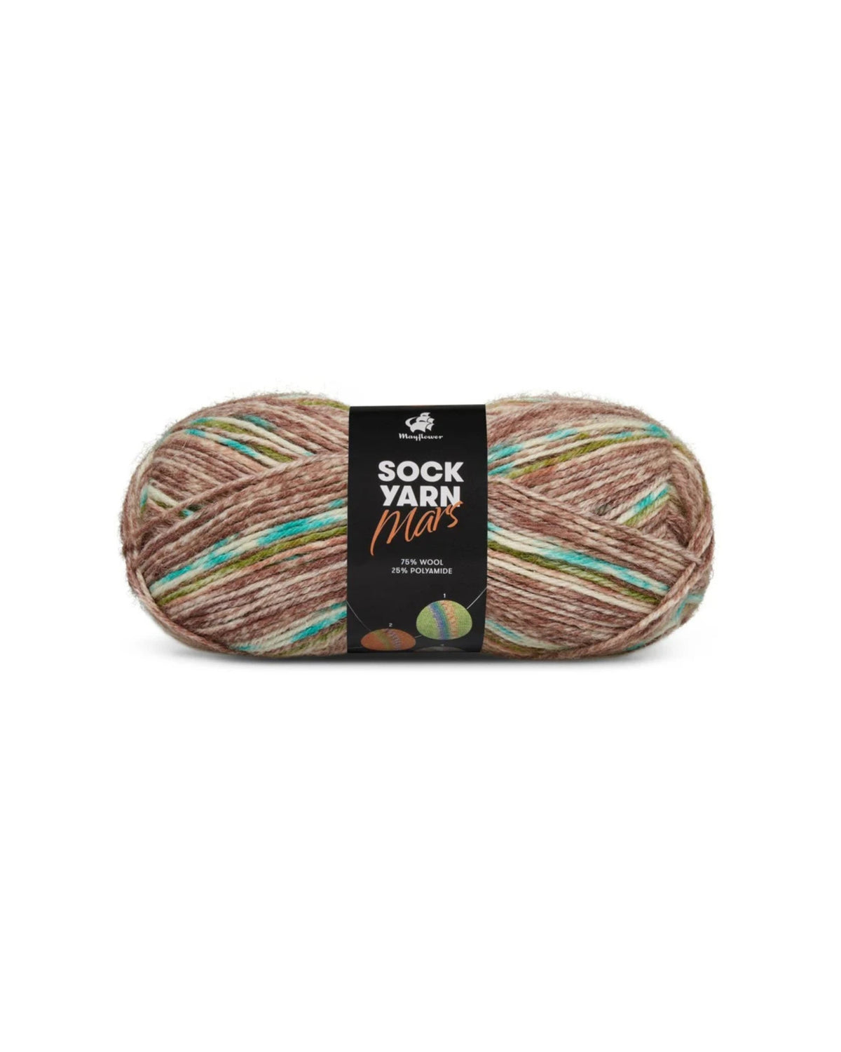 Mayflower Mars Strømpegarn 50g fv.03
