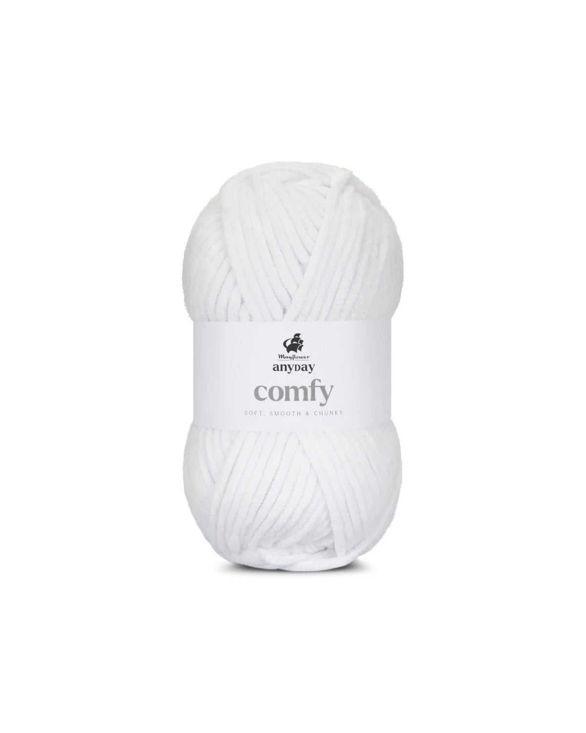Anyday Comfy 100g - Fra Mayflower - Fv. 1 Hvid