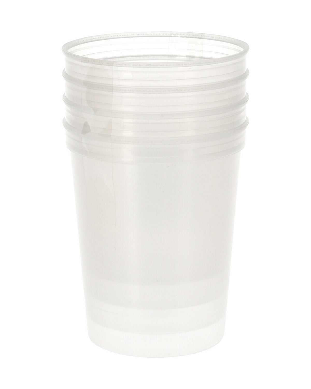 Glas 500ml i ekstra kraftigt plast 6 stk
