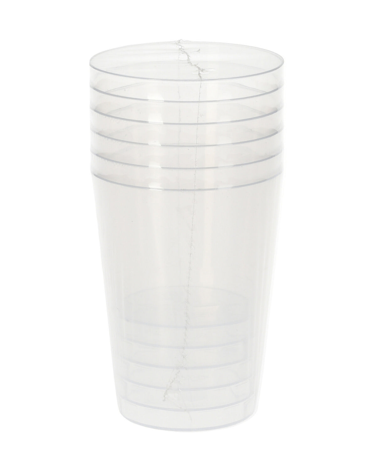 Plastic mug 280ml 6pcs