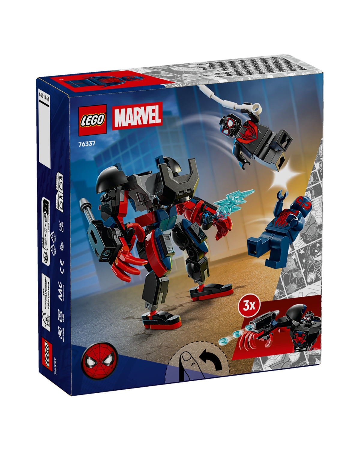 LEGO 76337 Miles Morales-mech mod Spider-Man 2099 - LEGO Marvel 76337