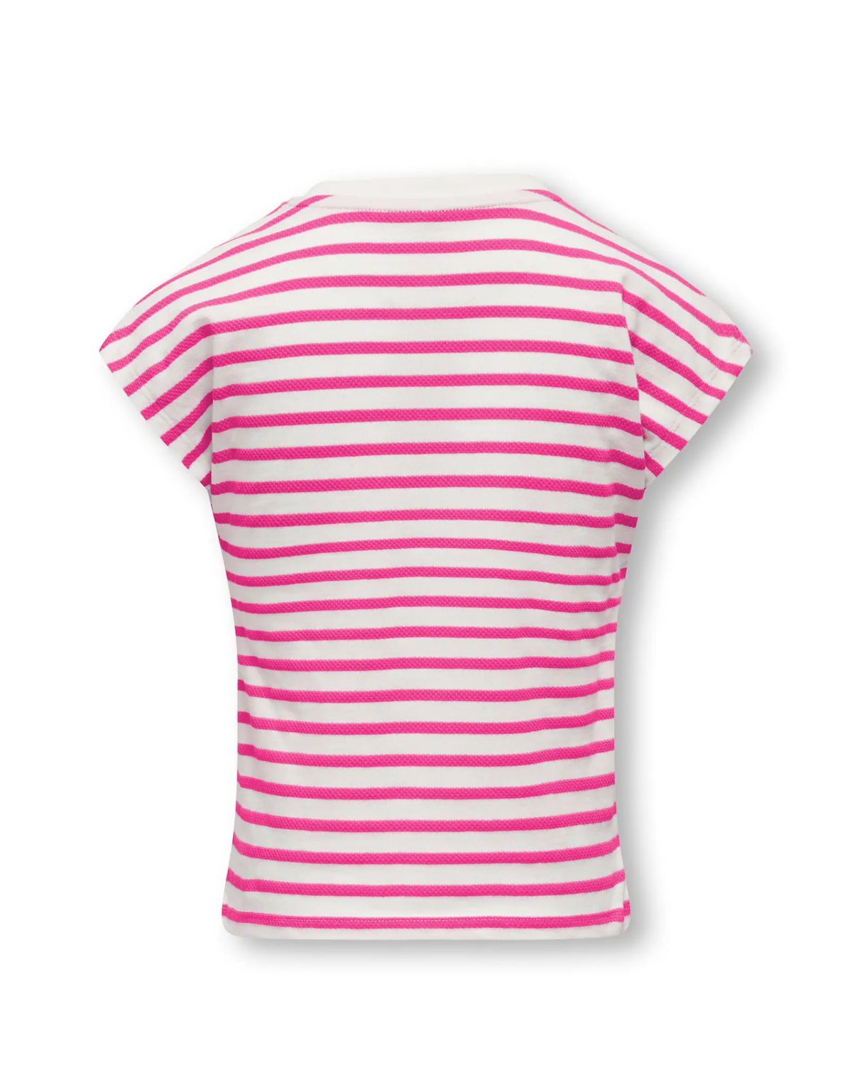 Hvid - Cloud Dancer - Only - T-shirt - Striber - 15346220