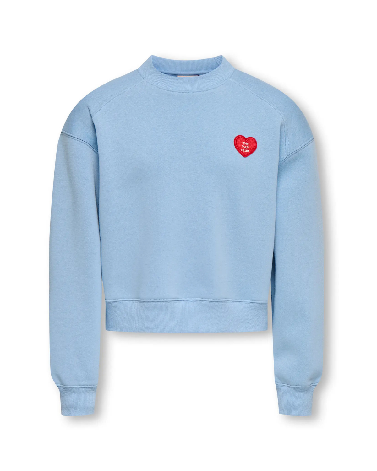 Lyseblå - soft chambray - Only - Sweatshirt - 15359973