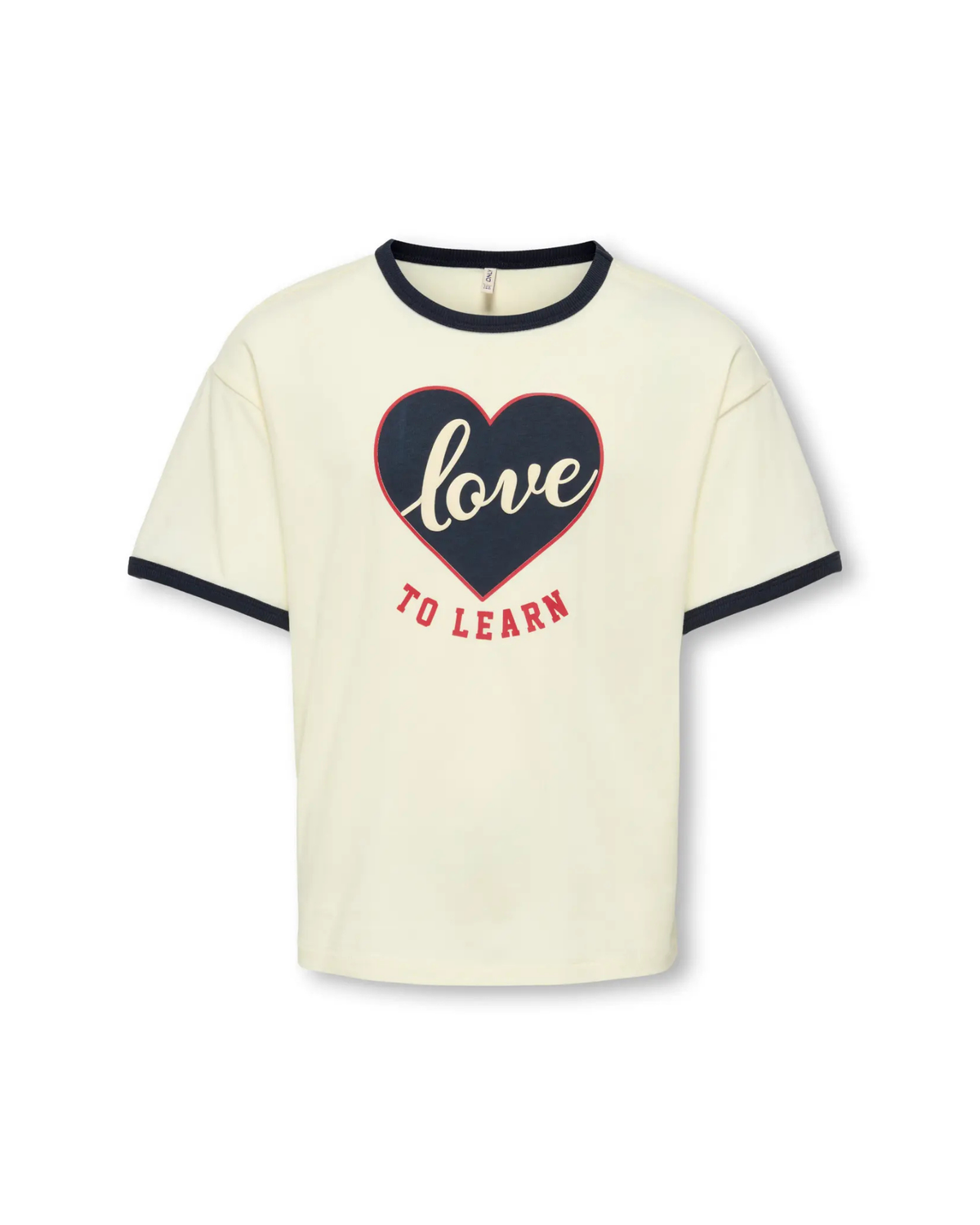 Offwhite - tofu love - ONLY - T-shirt - 15361490
