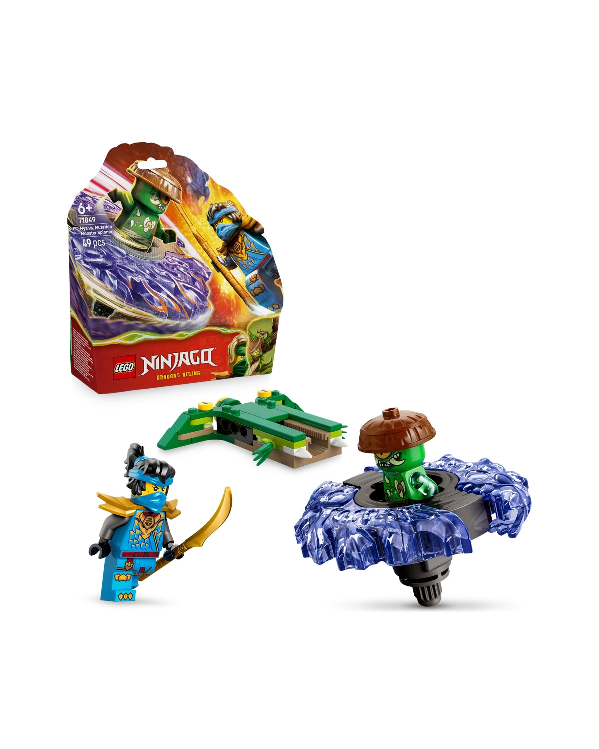 LEGO 71849 Nya mod mutationsmonster-spinner - LEGO Ninjago 71849