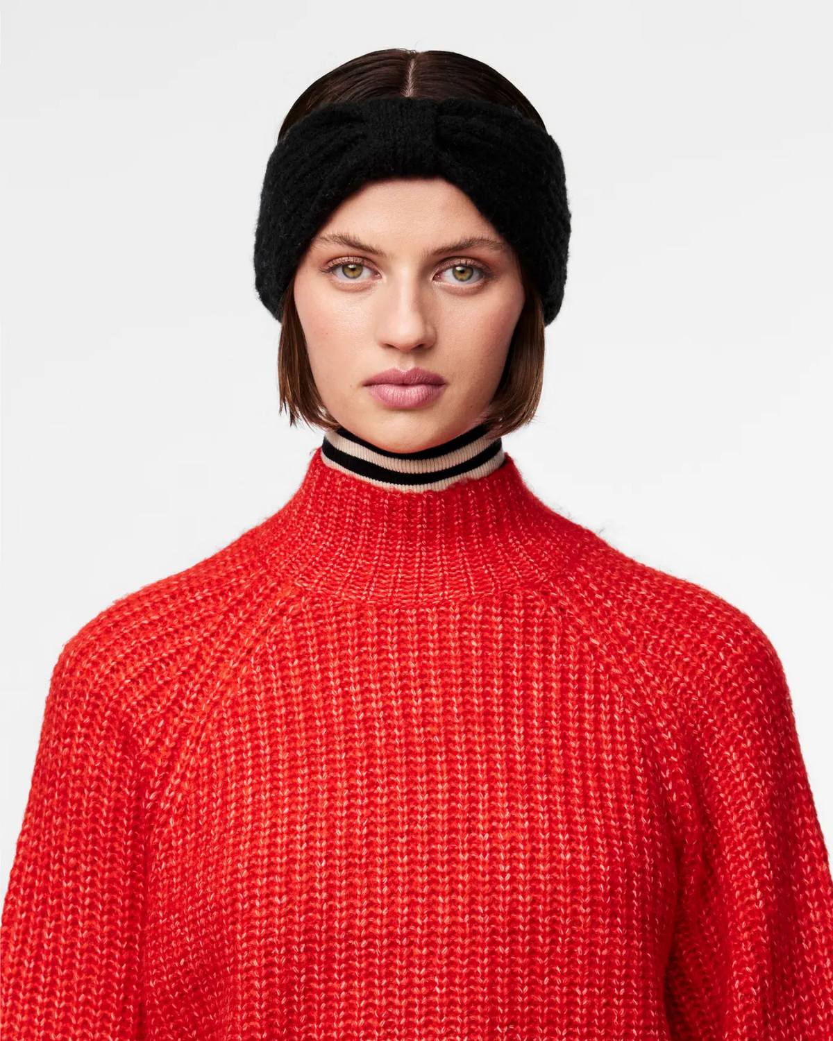Sort - black - Pieces - strik pandebånd - 17105990