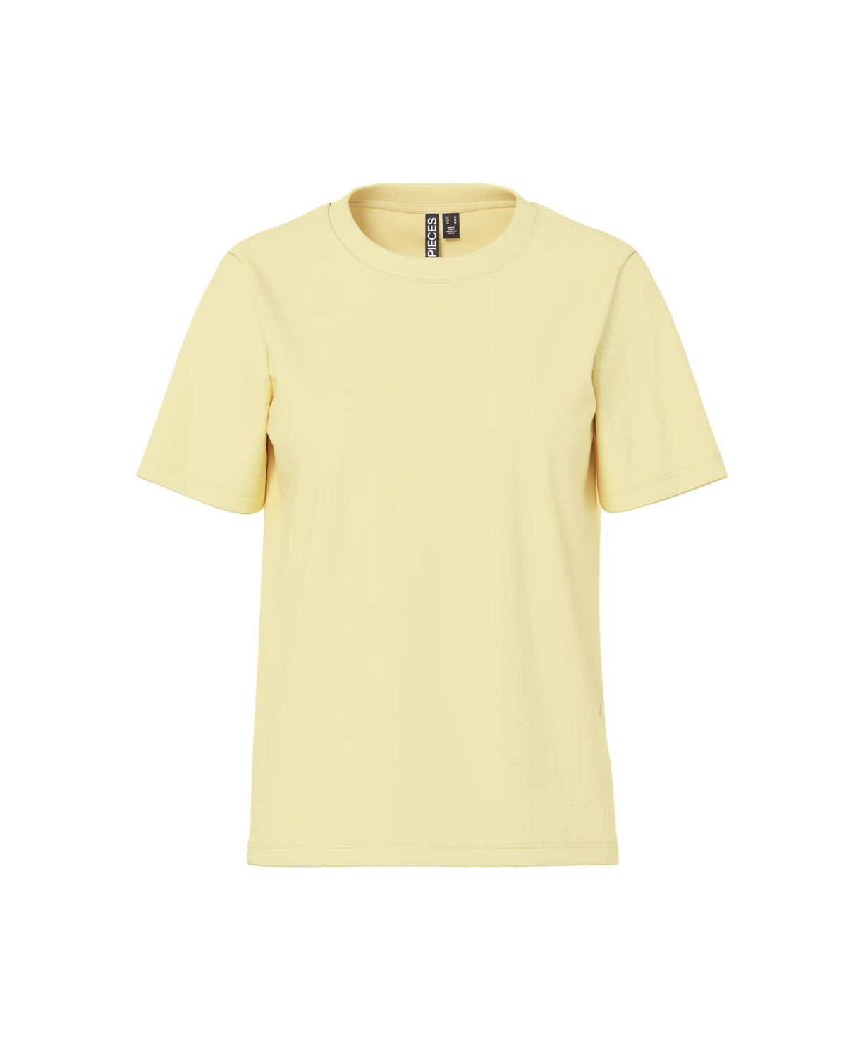 Gul - Pale Banana - Pieces - T-shirt - 17140802