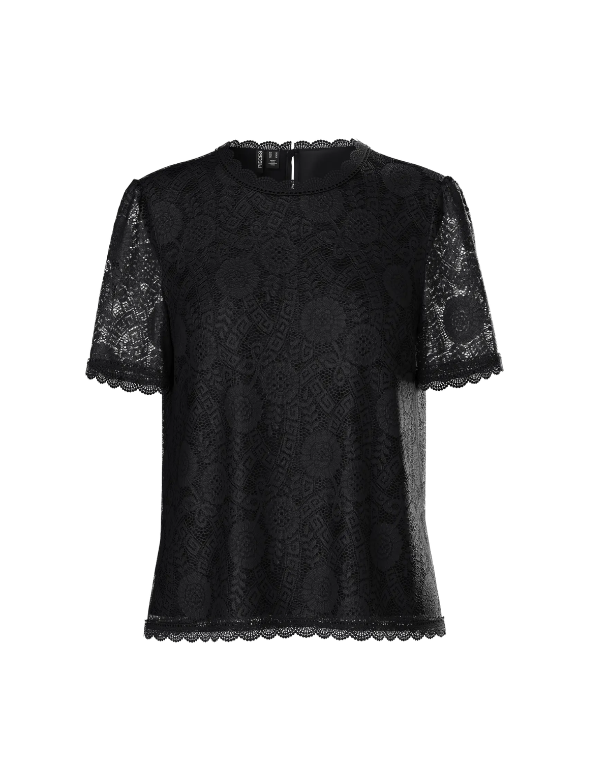 Sort - Black - Pieces - Trøje - 17148711