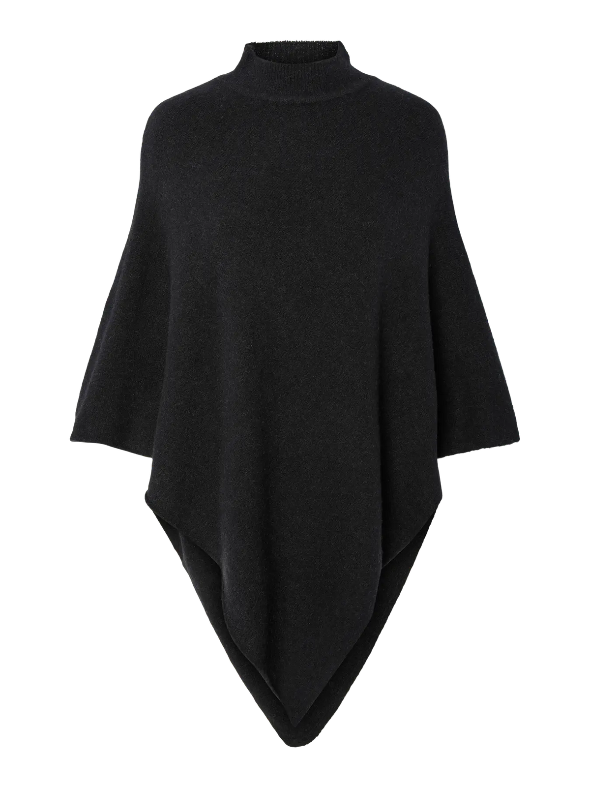 Black Poncho fra PIECES - 17151030