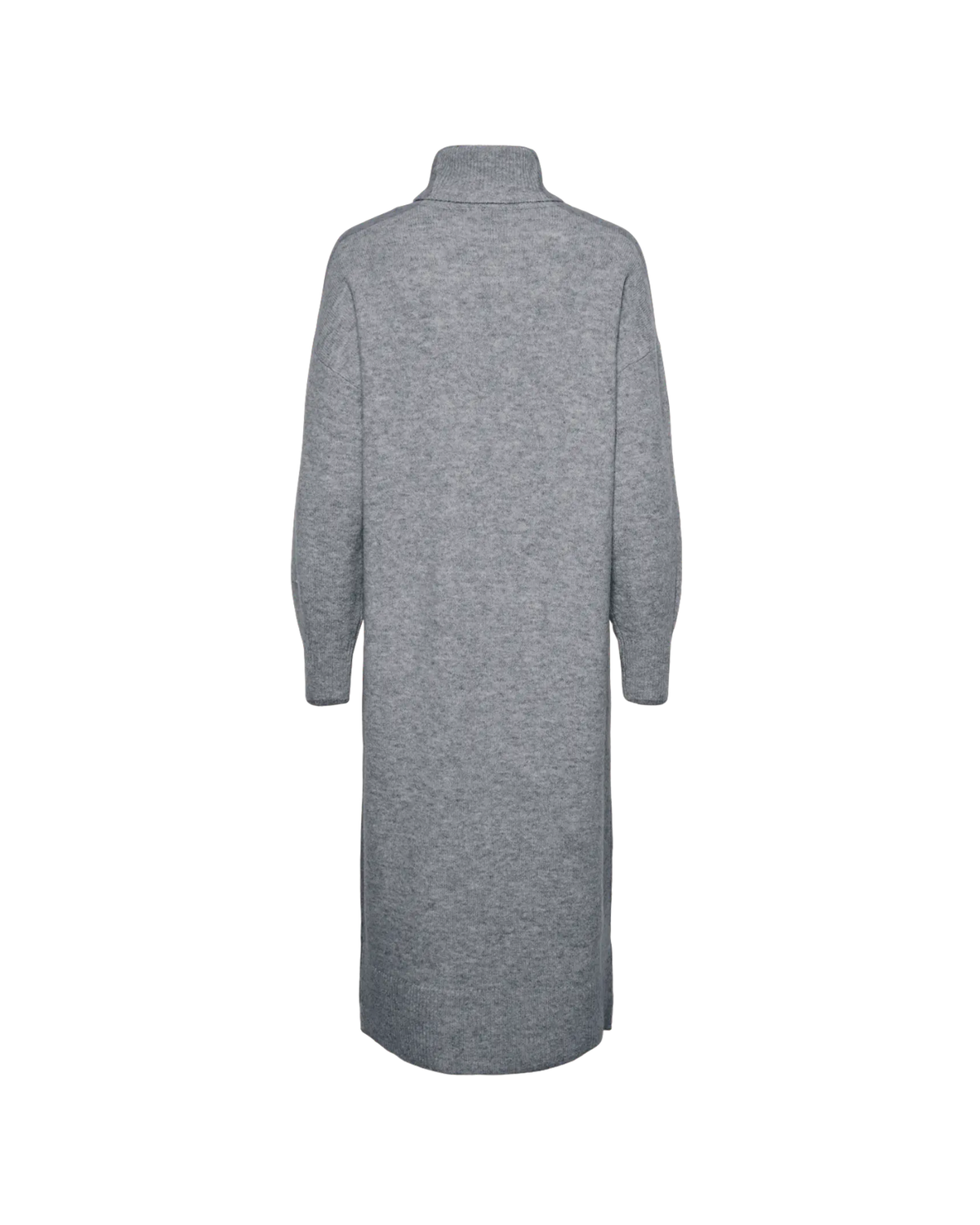 PIECES Medium Grey Melange Kjole - 17154430