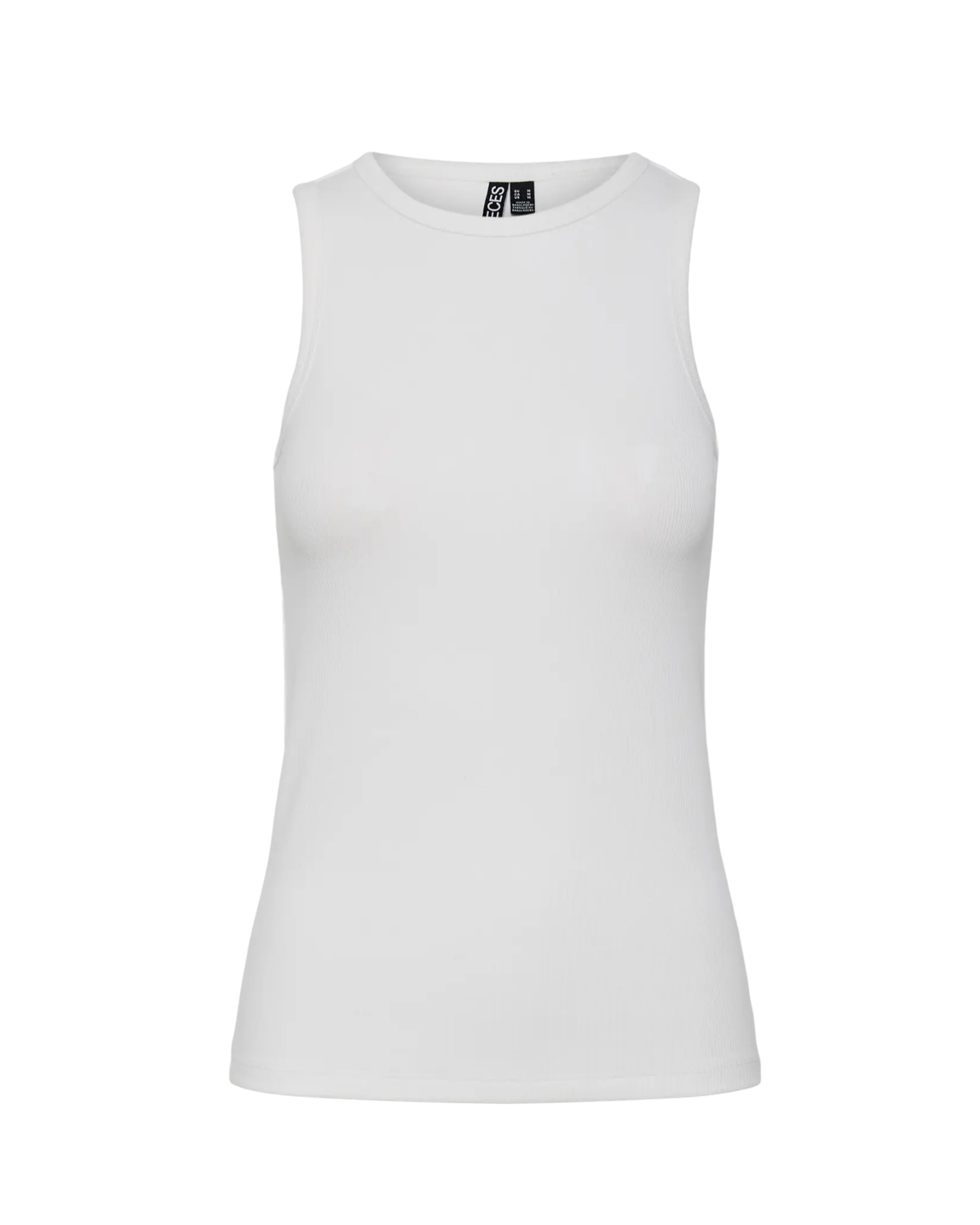 Hvid - Bright White - Pieces - Tanktop - 17154480