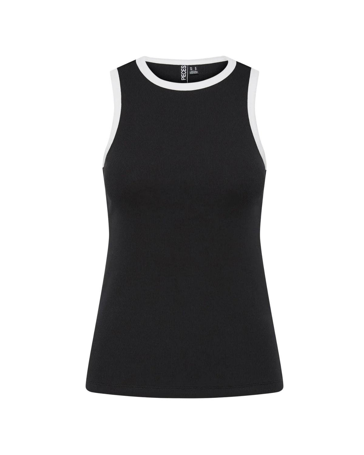Sort - Black - Pieces - Tanktop - 17154480