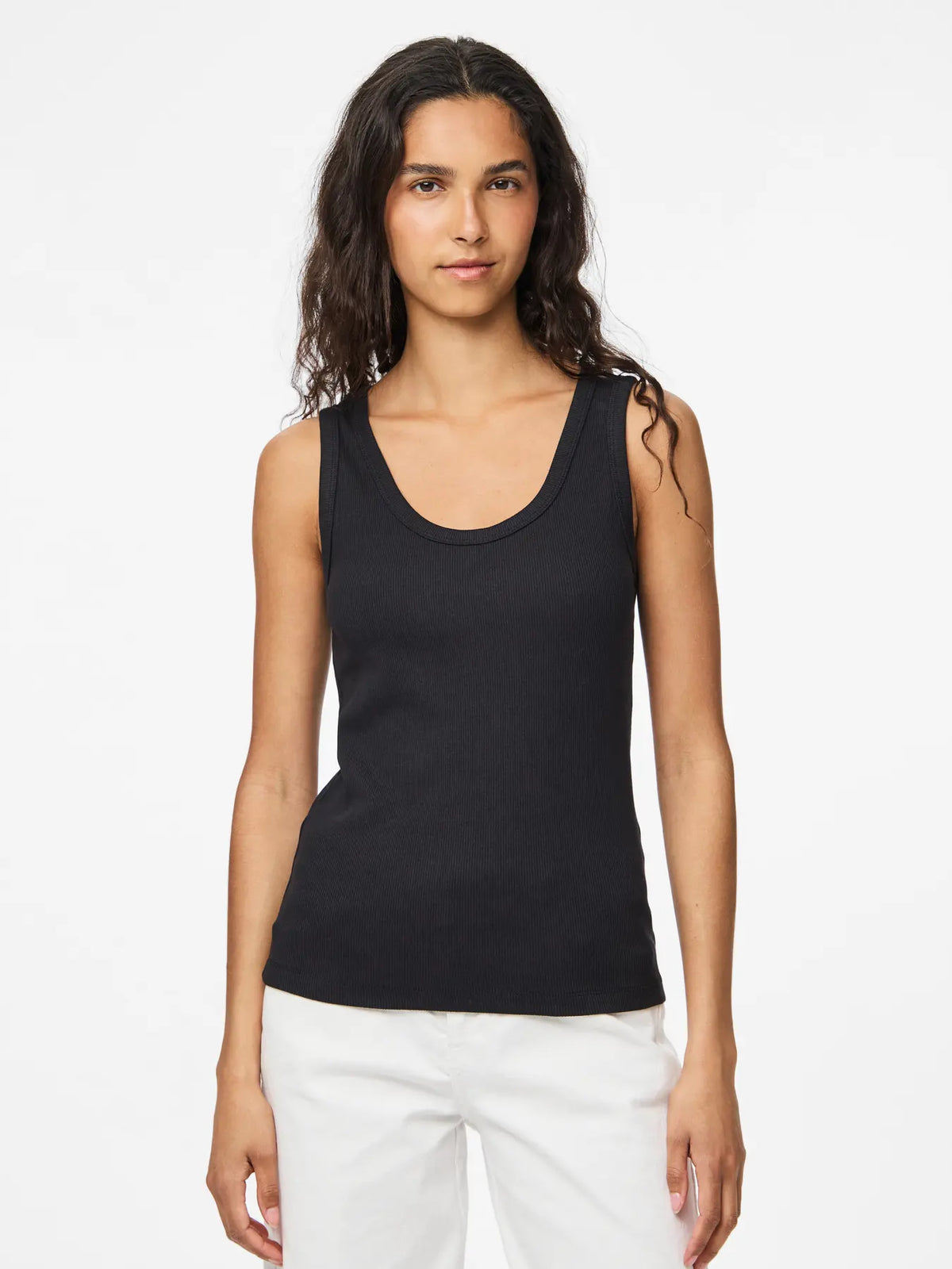 Black Top fra PIECES - 17154484