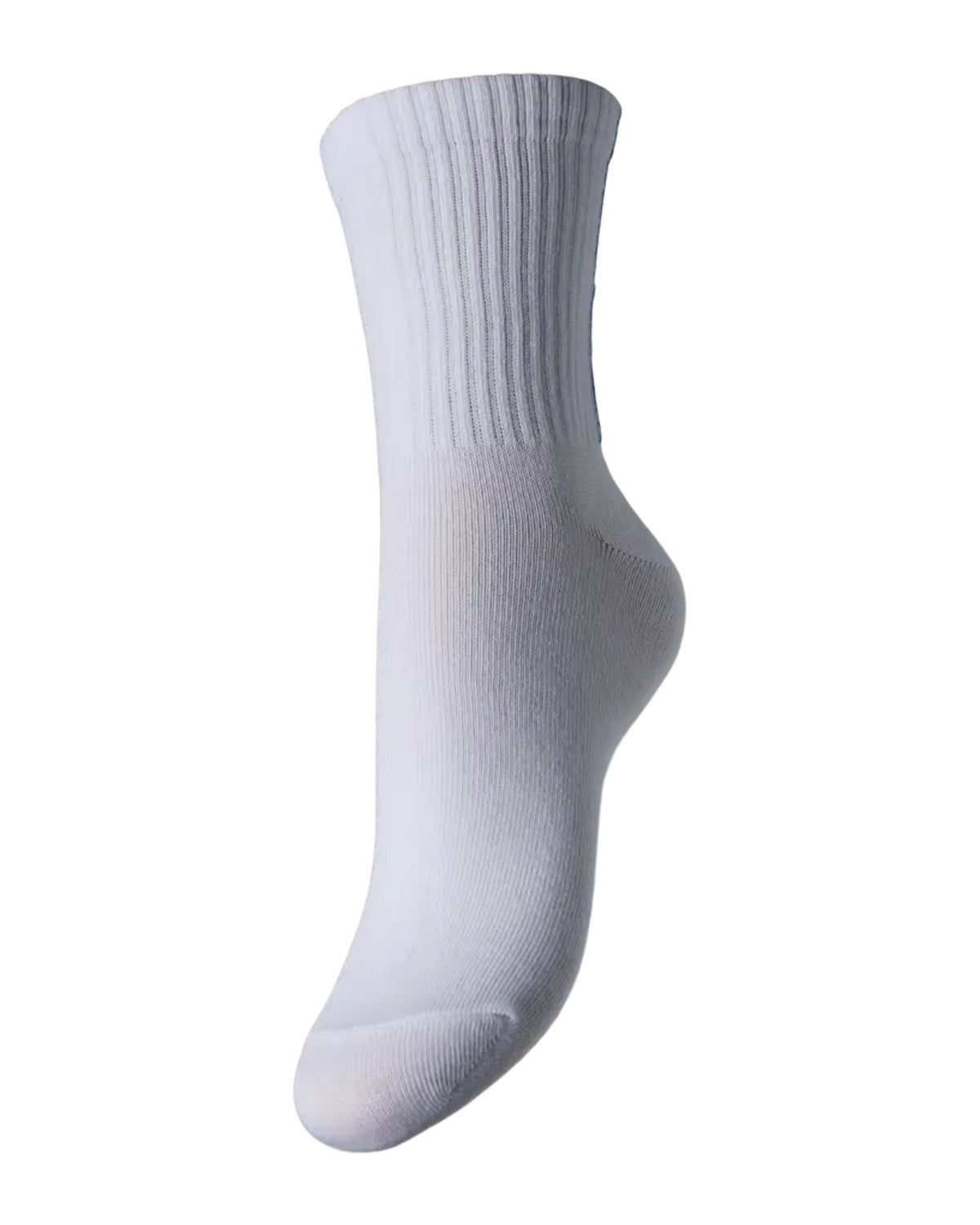Hvid - bright white/blå- Pieces - strømper - 17157836